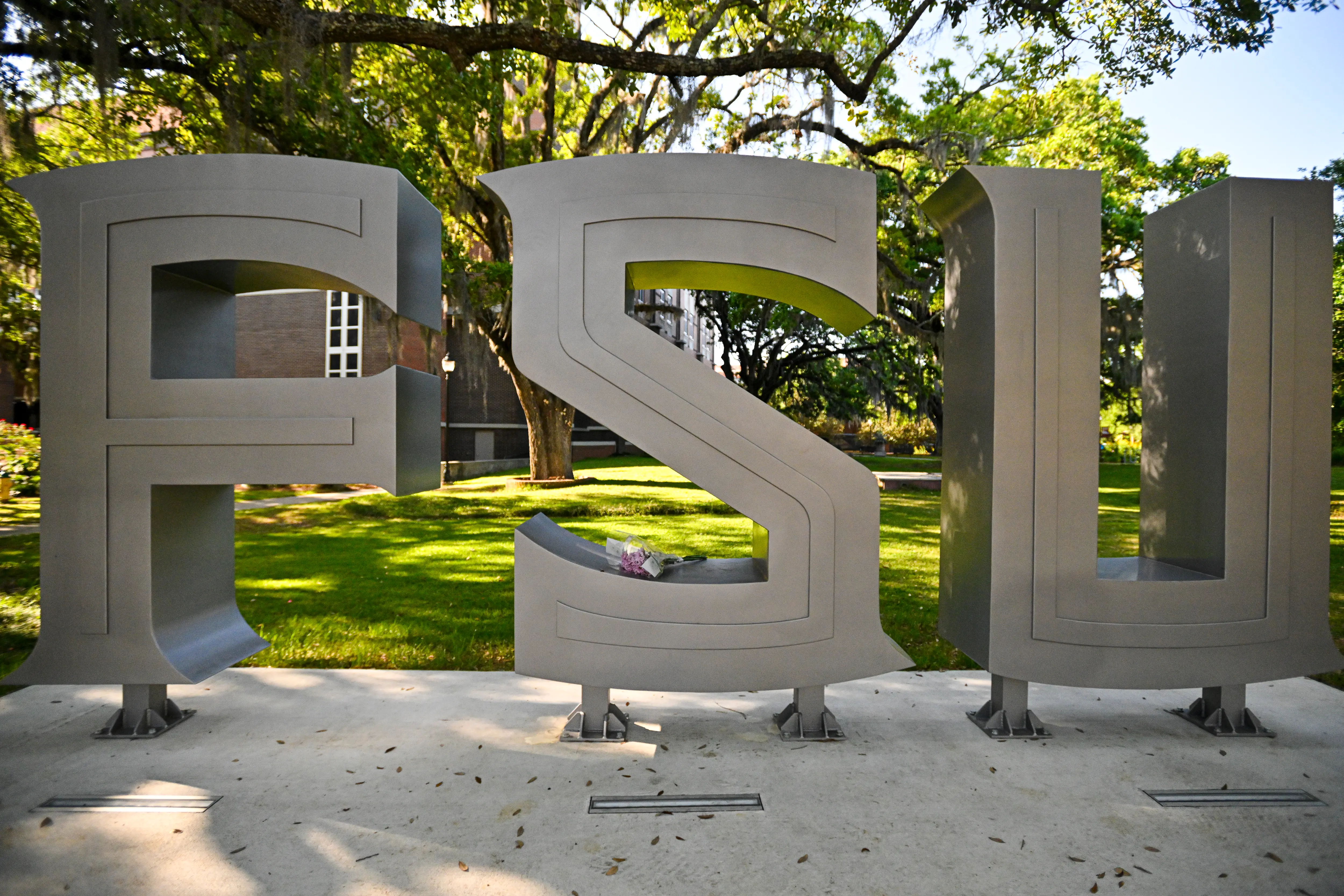 Eden Deckerhoff, a Florida State University student, has been accused of assault and anti-Semitism (Image via Miguel J. Rodriguez Carrillo/Getty Images)