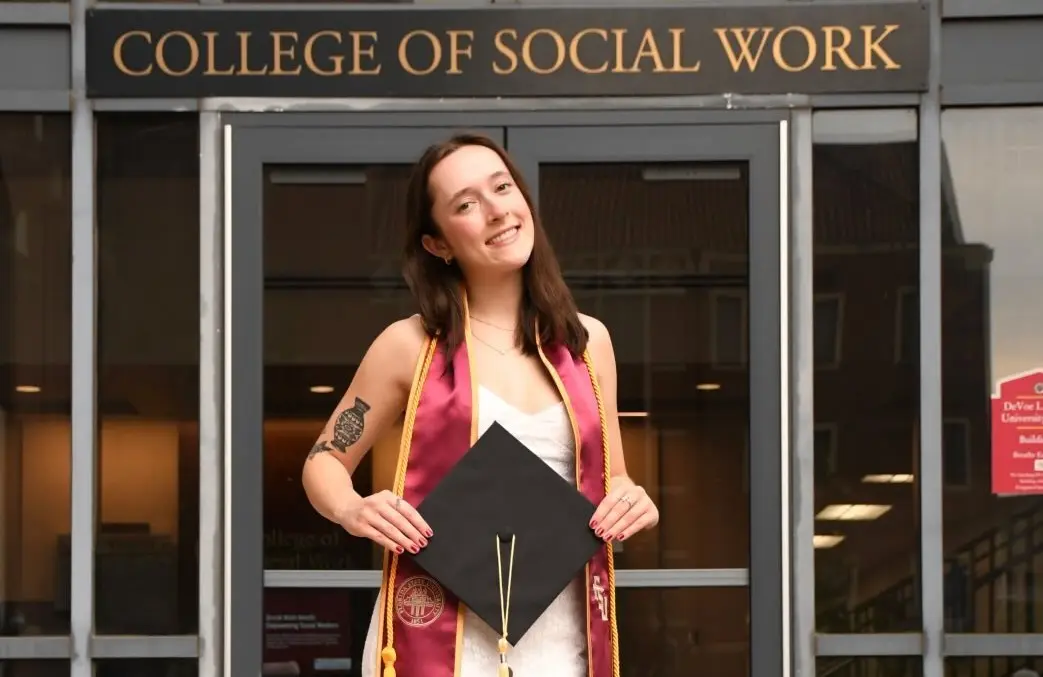 The Florida State University graduate student researcher, who was expelled recently (Image via Facebook/Eden Deckerhoff)