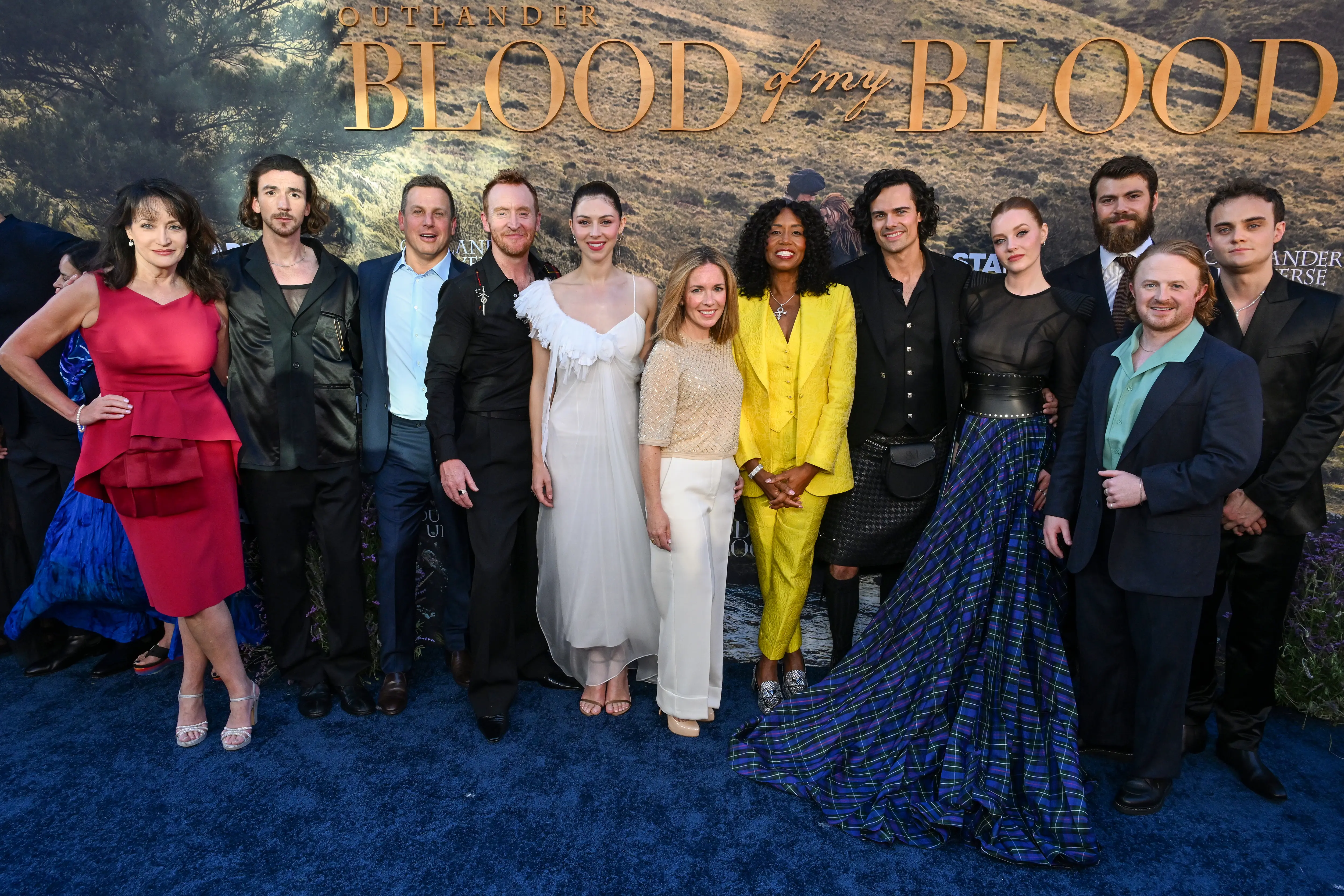 Cast member of Outlander: Blood of my Blood (Image via Getty)