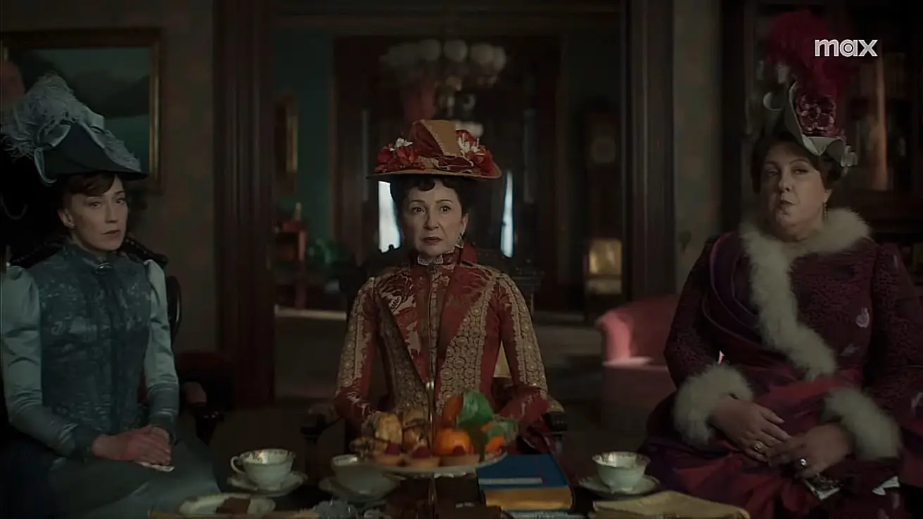 Scene from HBO'S The Gilded Age, streaming on Max
