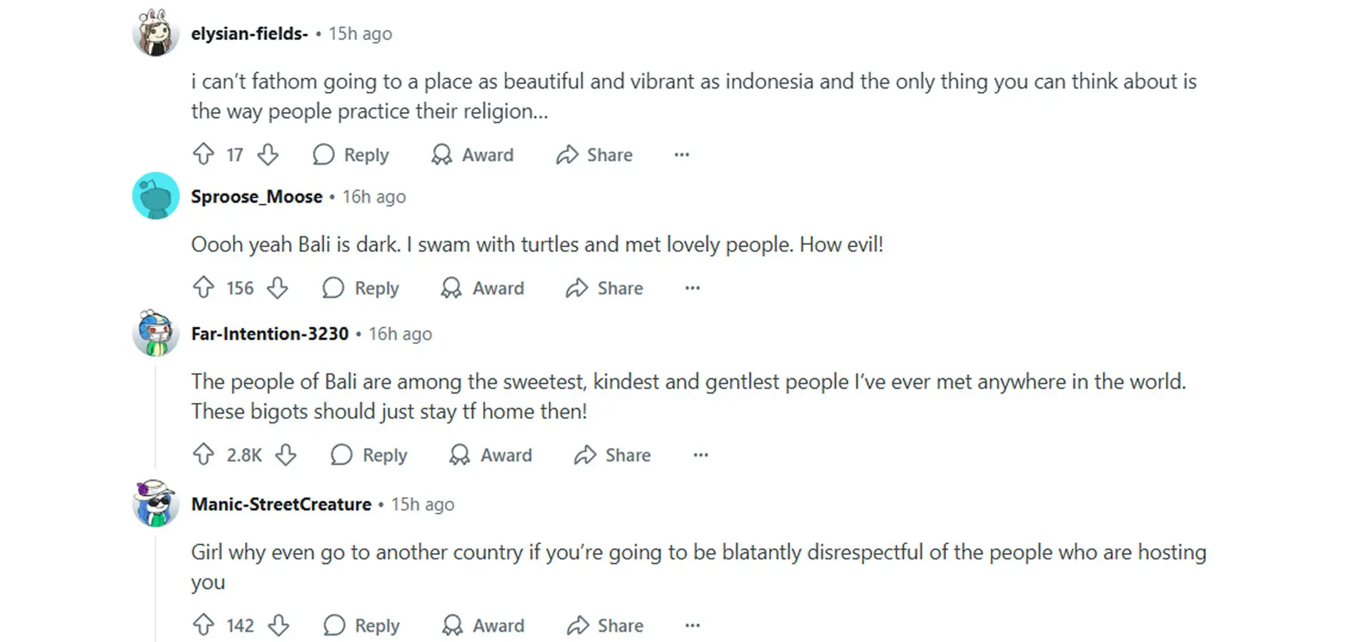 Comments reacting to the news (Image via Reddit r/popculturechat, u/venus7113)