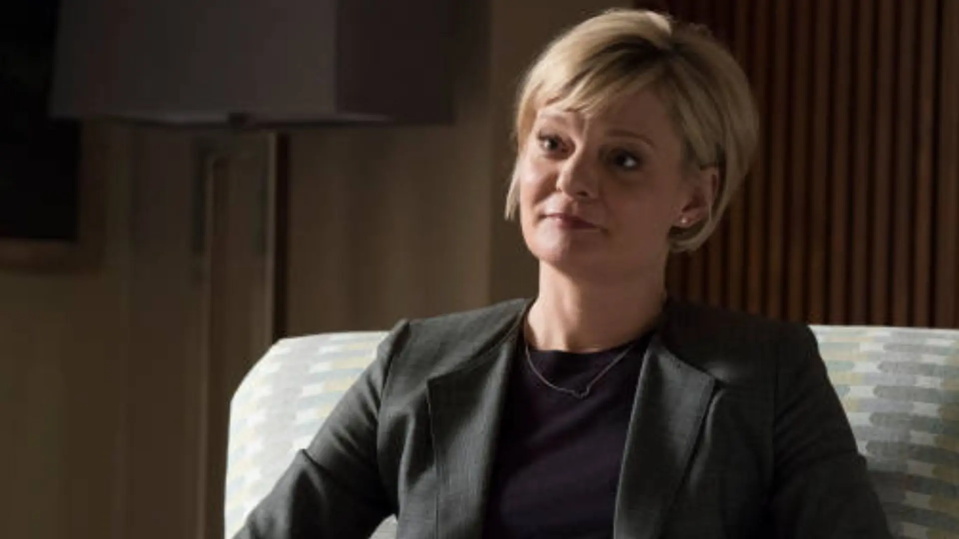 Martha Plimpton as Kathleen McGinty in Task (Image via Getty)