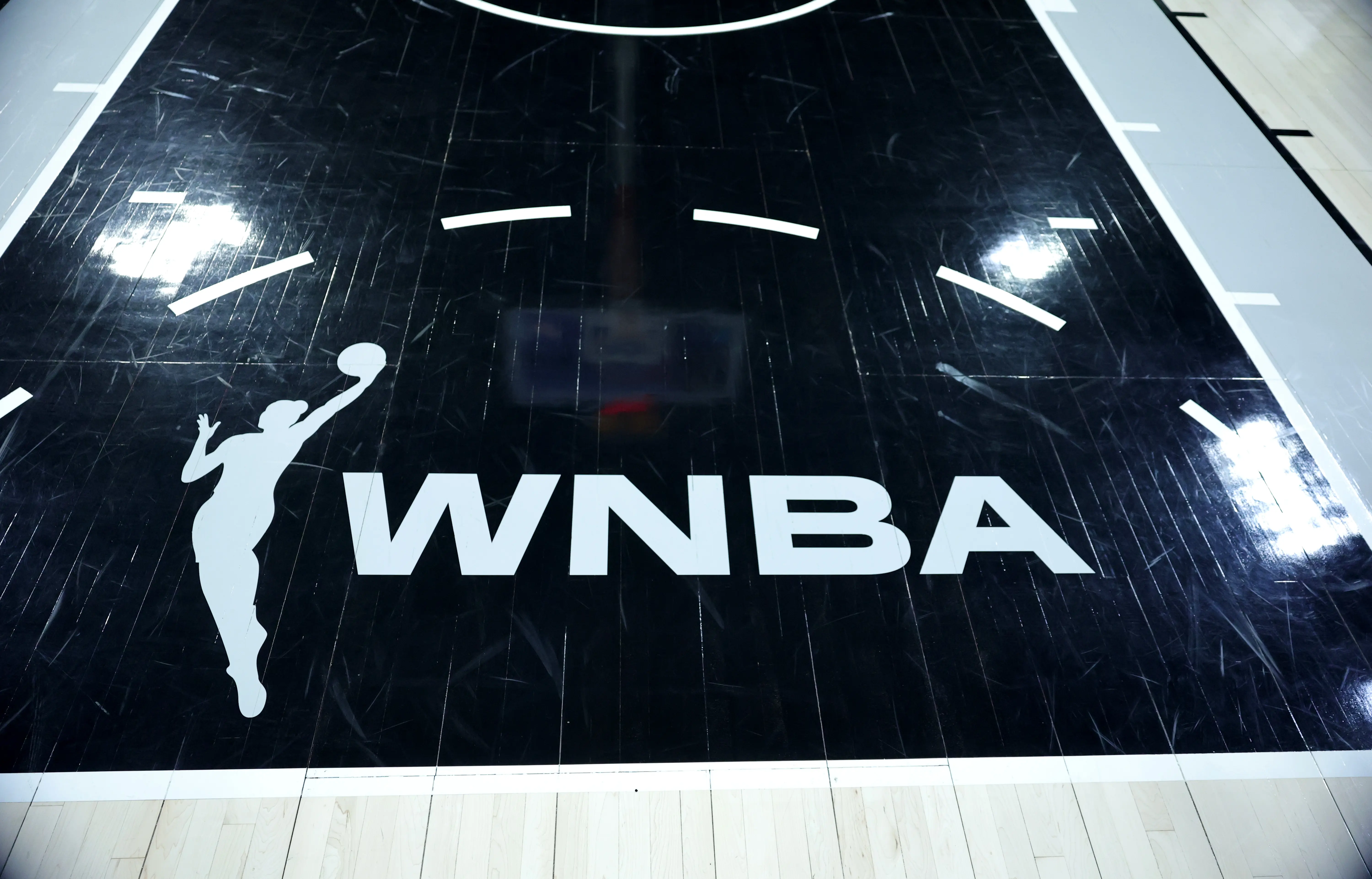 A WNBA logo (Photo by Ethan Miller/Getty Images)