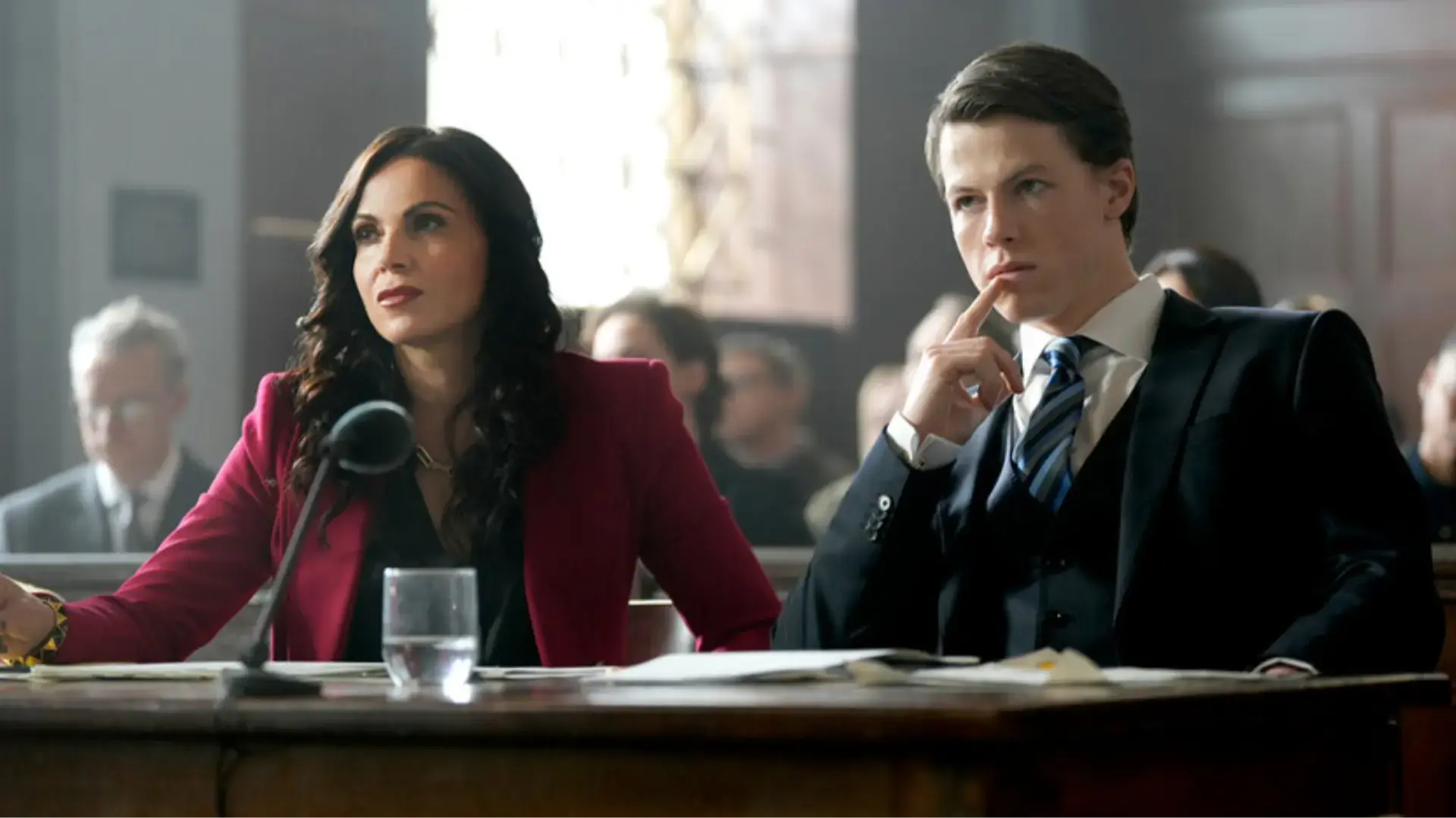 A scene from The Rainmaker (Image via USA Network)