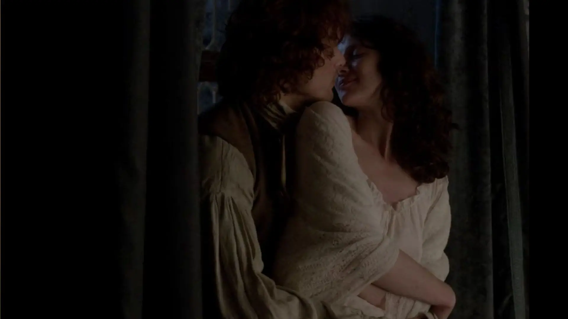 A scene from Outlander: Blood of My Blood (Image via X/@STARZ)