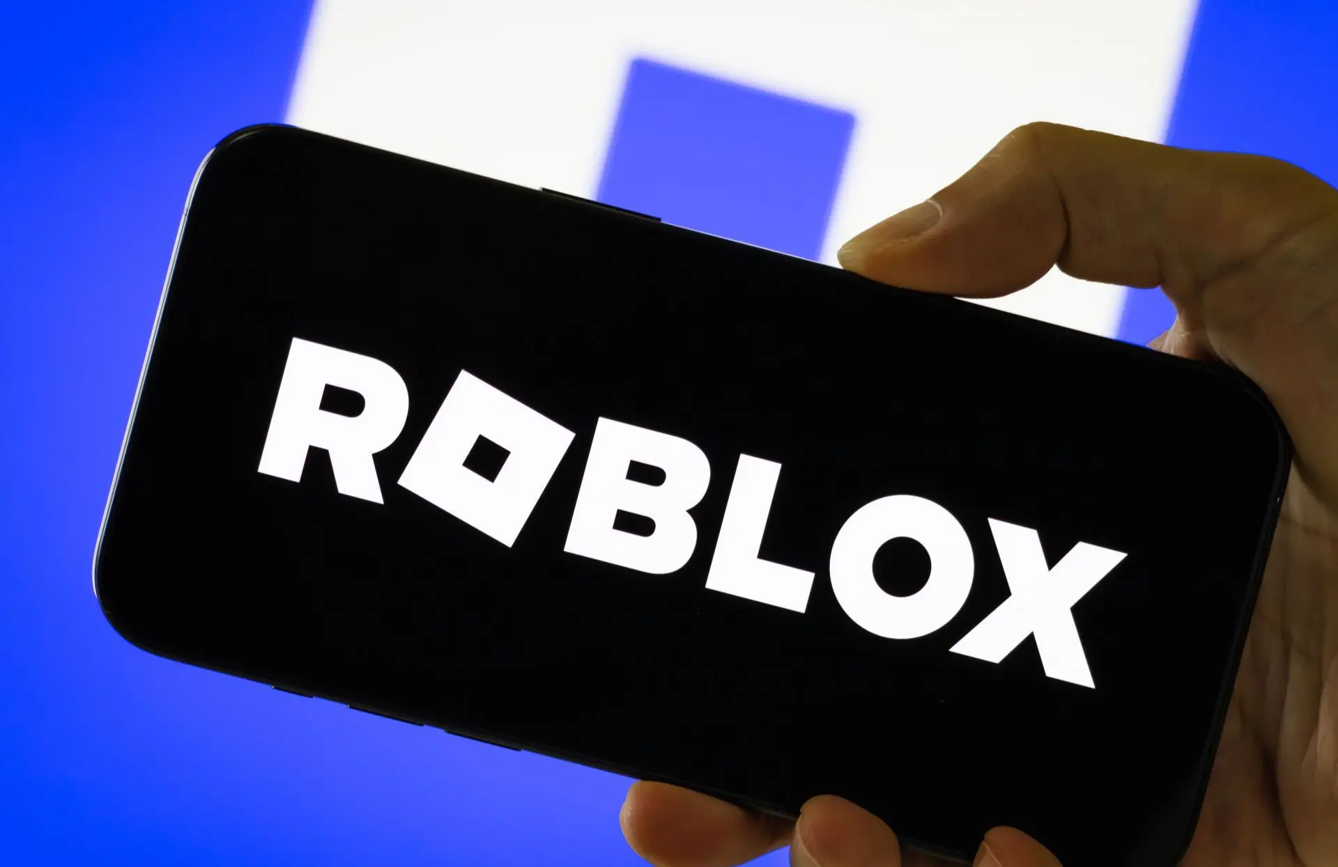 The logo of Roblox (Image via Getty)
