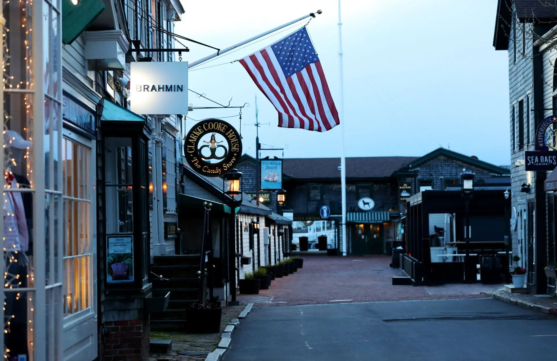Clarke Cooke House on Bannister’s Wharf in Newport (Image via Getty)