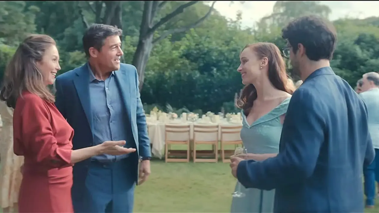 Diane Lane, Kyle Chandler, Phoebe Dynevor and Dylan O'Brien in the upcoming thriller Anniversary via Youtube trailer @Lionsgate Movies