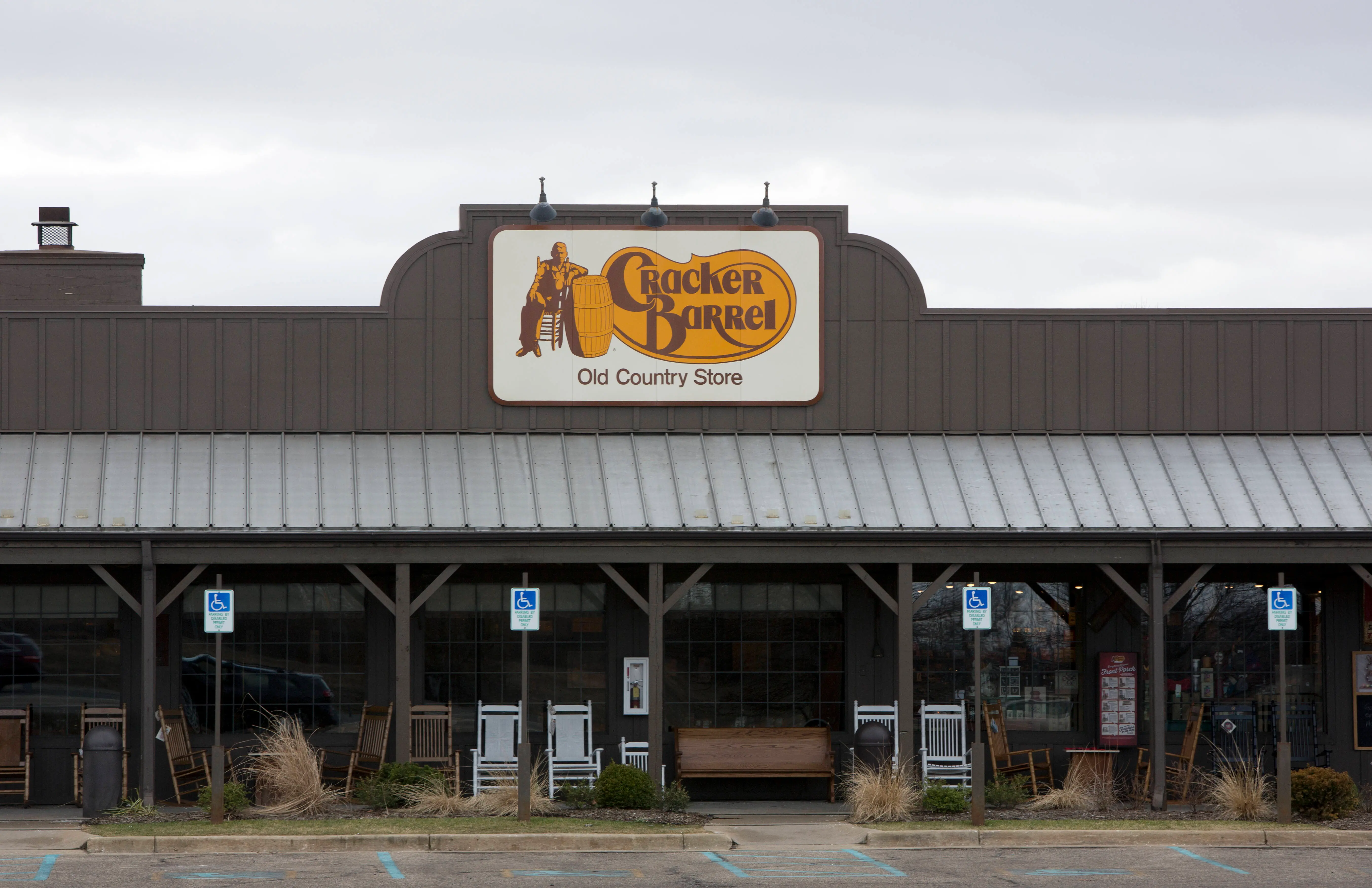 A Cracker Barrel store. (Photo by Tasos Katopodis/Getty Images)
