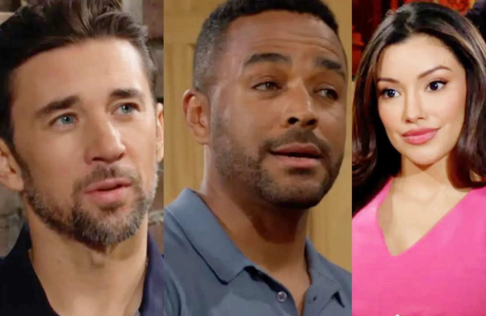 Cane Ashby, Nate Hastings and Audra Charles (Image via YouTube / Y&amp;R INSIDER)