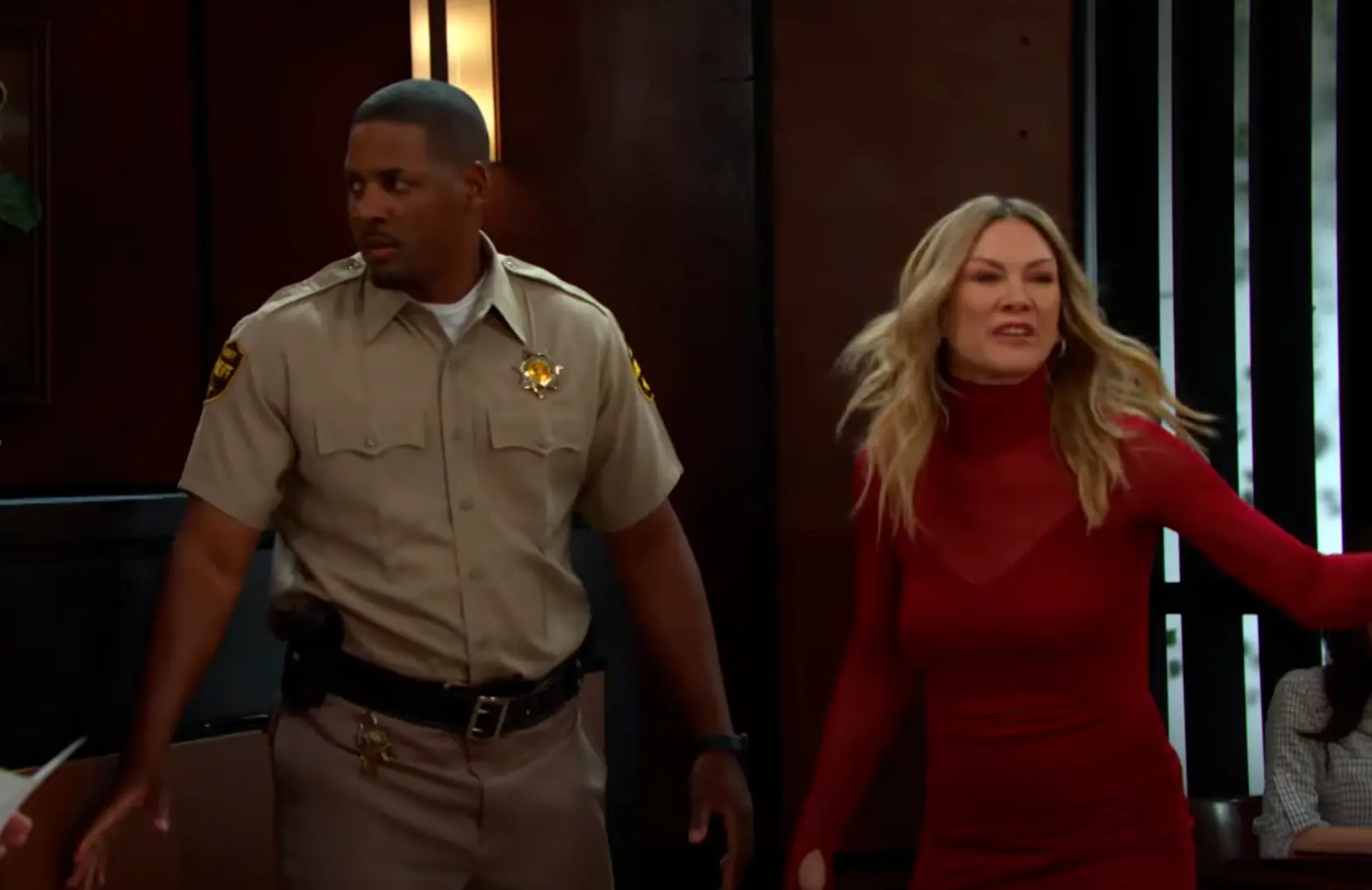 Kristen DiMera getting arrested (Image via Youtube / Days of Our Lives)