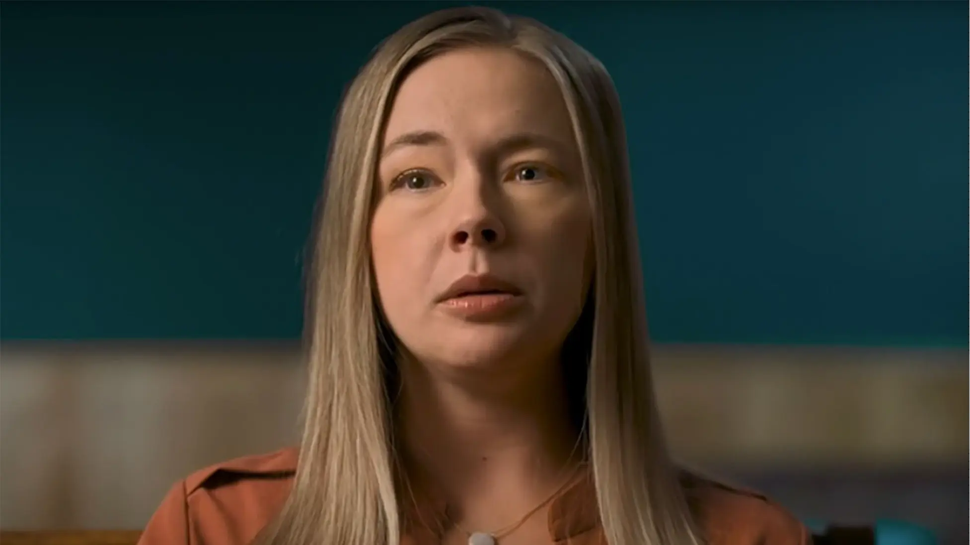 Samantha Stites Interview still from Stalking Samantha: 13 Years of Terror on Hulu. Image courtesy: ABC News Studios/Hulu.