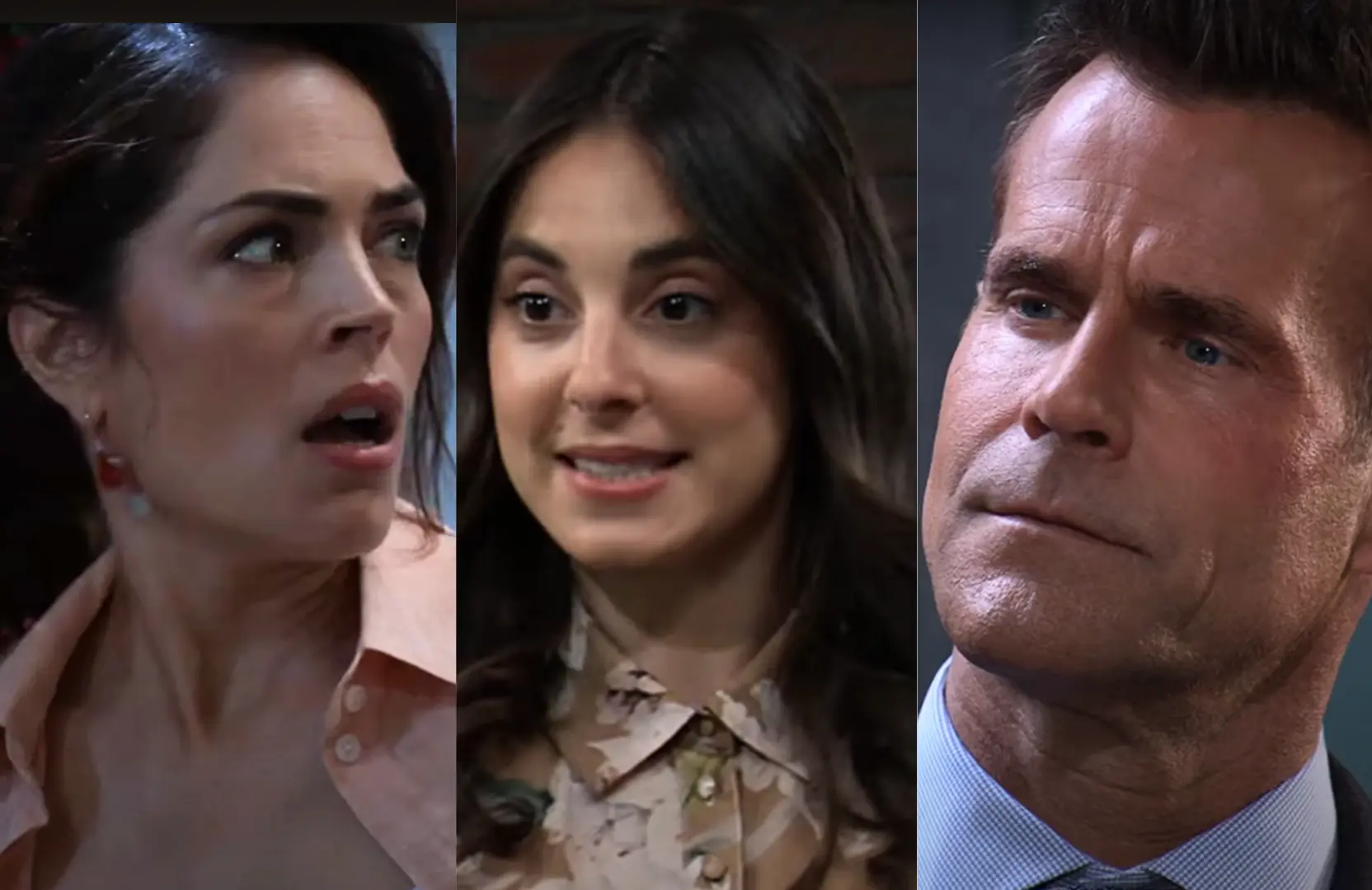 Britt, Molly and Drew on General Hospital
