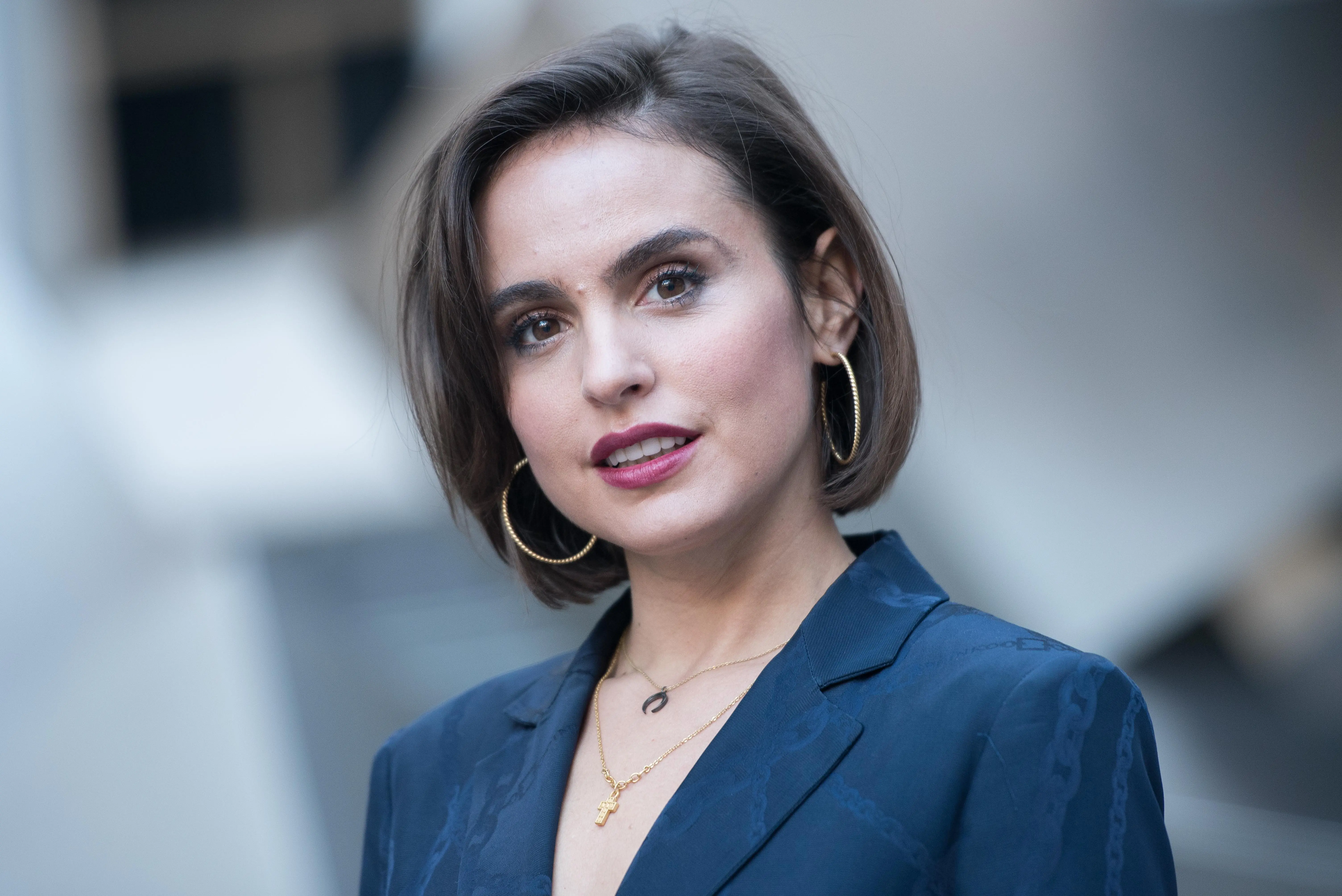 Veronica Echegui attends the  'Me Estas Matando Susana' ('You're killing me Susana') movie photocall in Madrid on Dec 19, 2017 (Photo by Gabriel Maseda/NurPhoto via Getty Images)