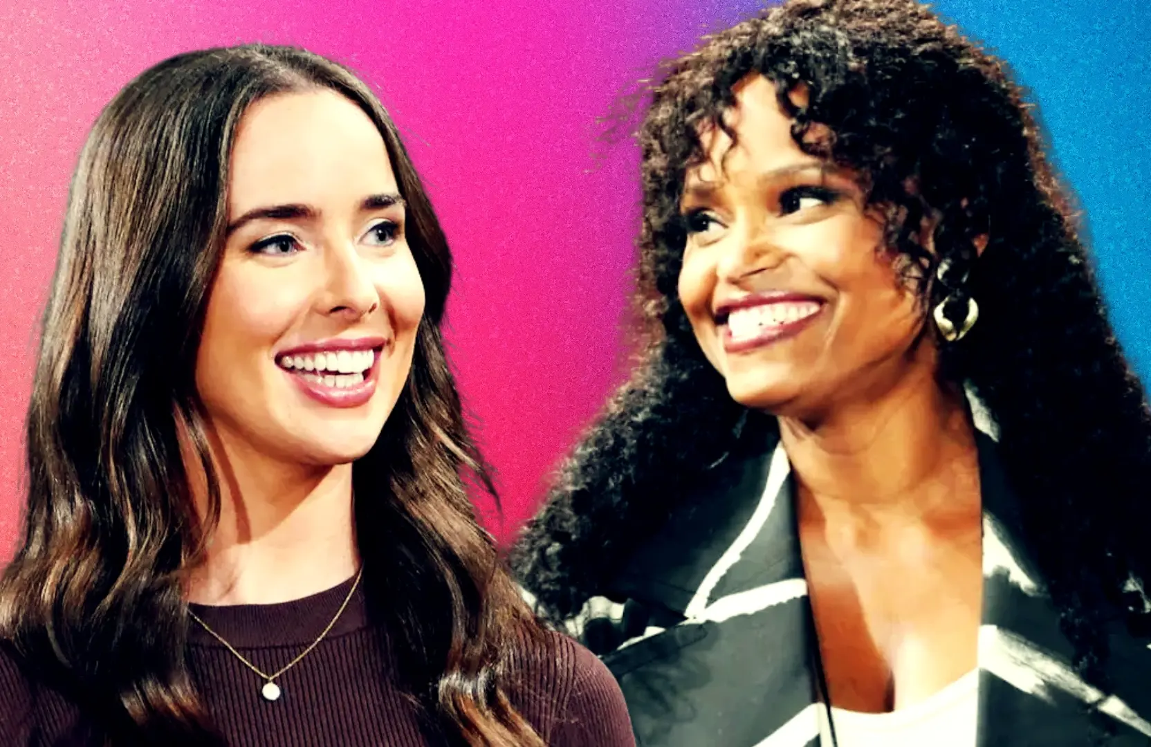 Ashleigh Brewer and Cassandra Creech play Ivy and Grace on The Bold and the Beautiful