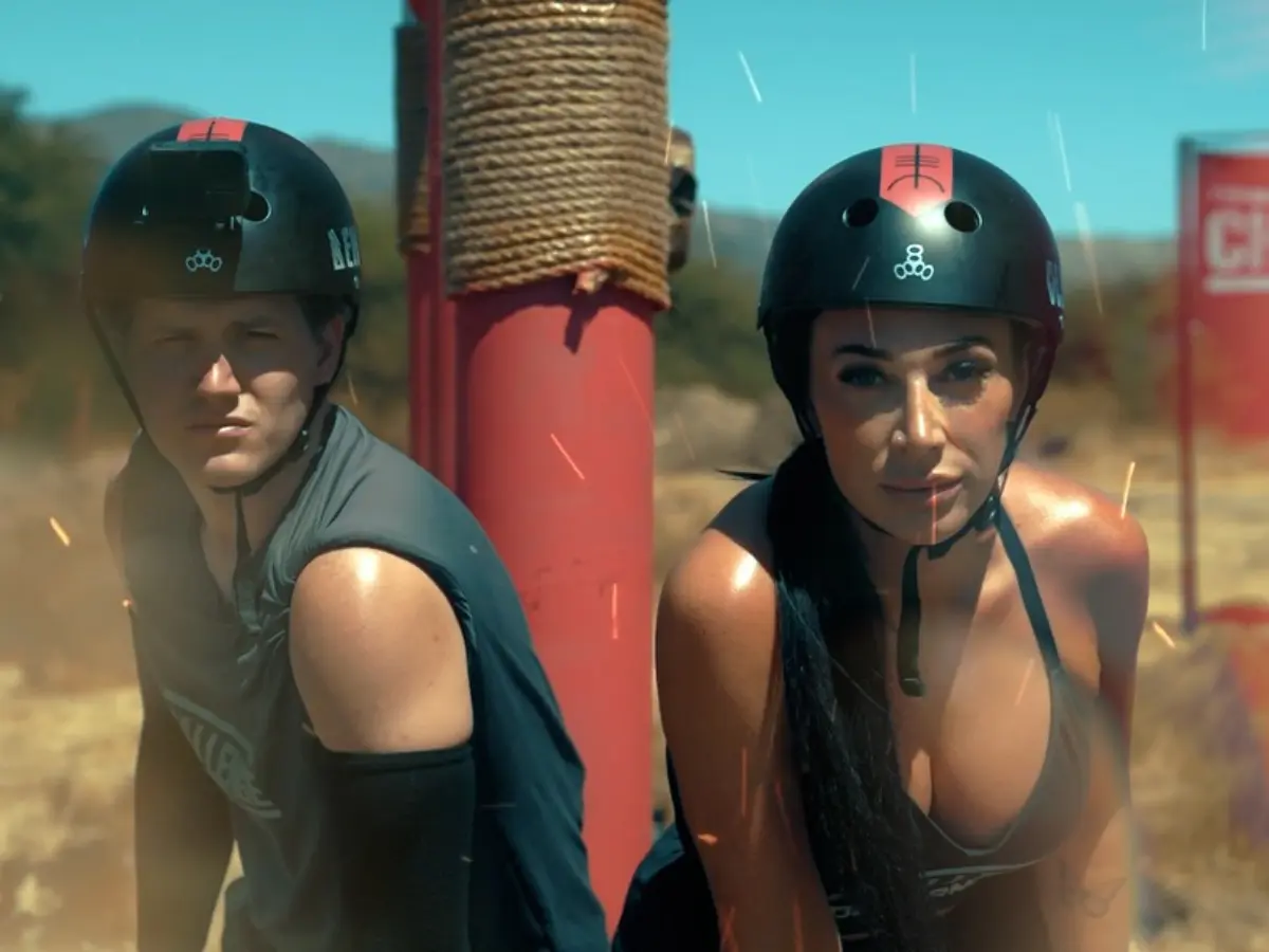 Ben and Olivia from The Challenge season 41 (Image via Instagram/@benthebanedavis)