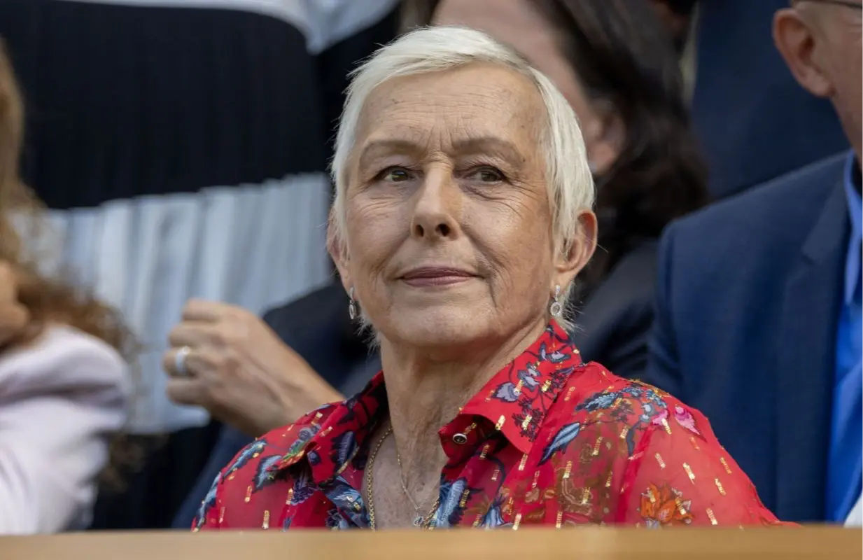 Martina Navratilova (Image via Getty)