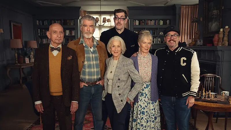 The Thursday Murder Club via @piercebrosnanofficial