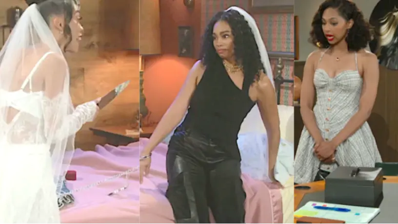 Allison threatened Chelsea to marry her, while Kat sought for help  (Image via CBS Network)