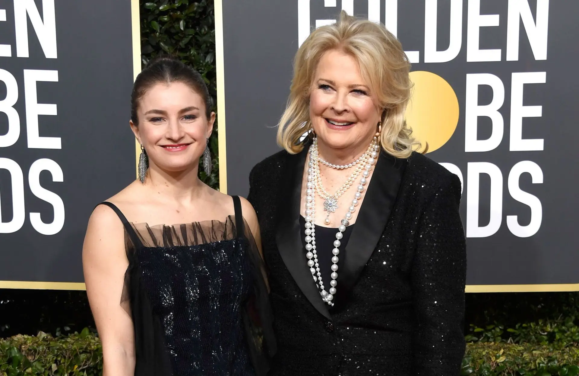 Chloe Malle (L) and Candice Bergen attend the 76th Annual Golden Globe Awards at The Beverly Hilton Hotel on January 6, 2019 in Beverly Hills, California (Image via Getty)