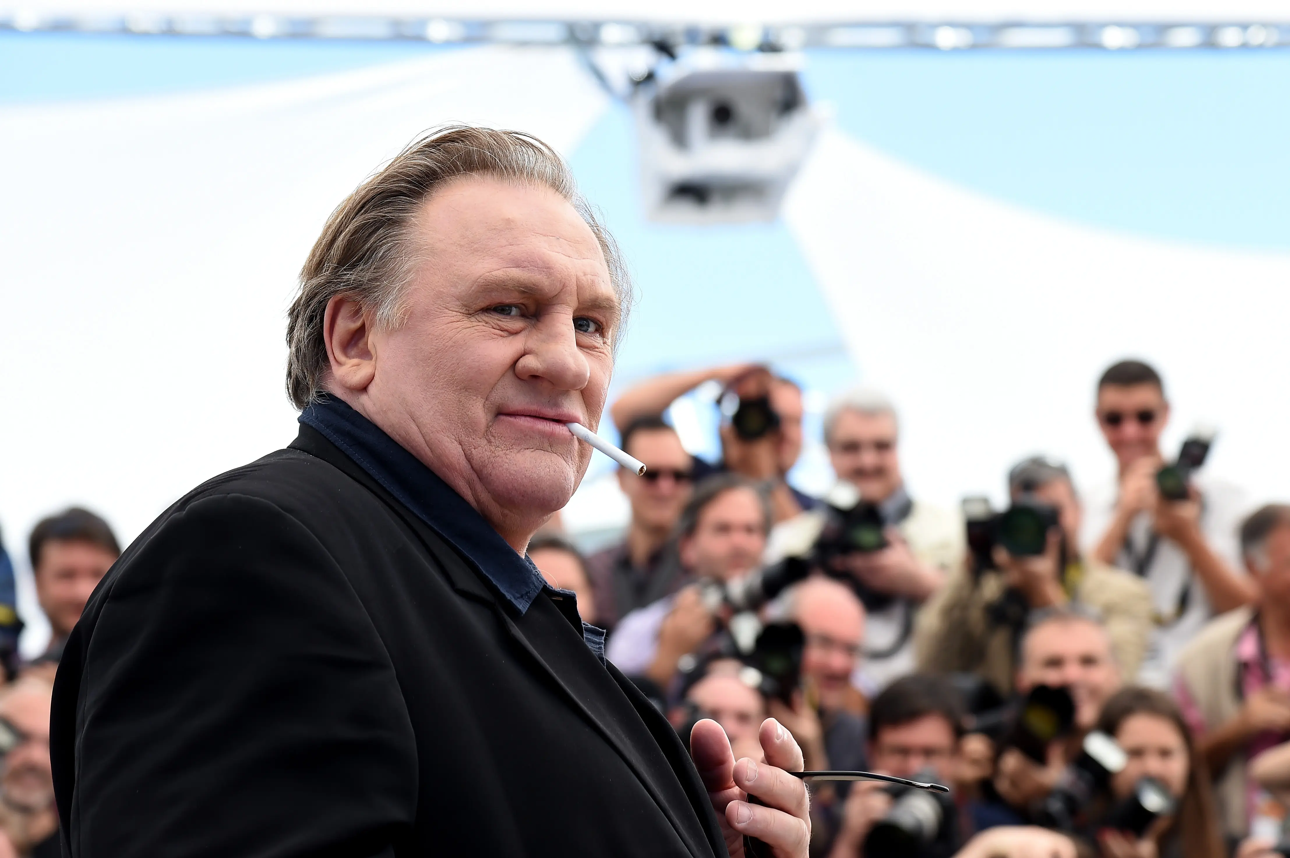 CANNES, FRANCE - MAY 22:  Actor Gerard Depardieu attends the "Valley Of Love" Photocall during the 68th annual Cannes Film Festival on May 22, 2015 in Cannes, France.  (Photo by Ben A. Pruchnie/Getty Images)