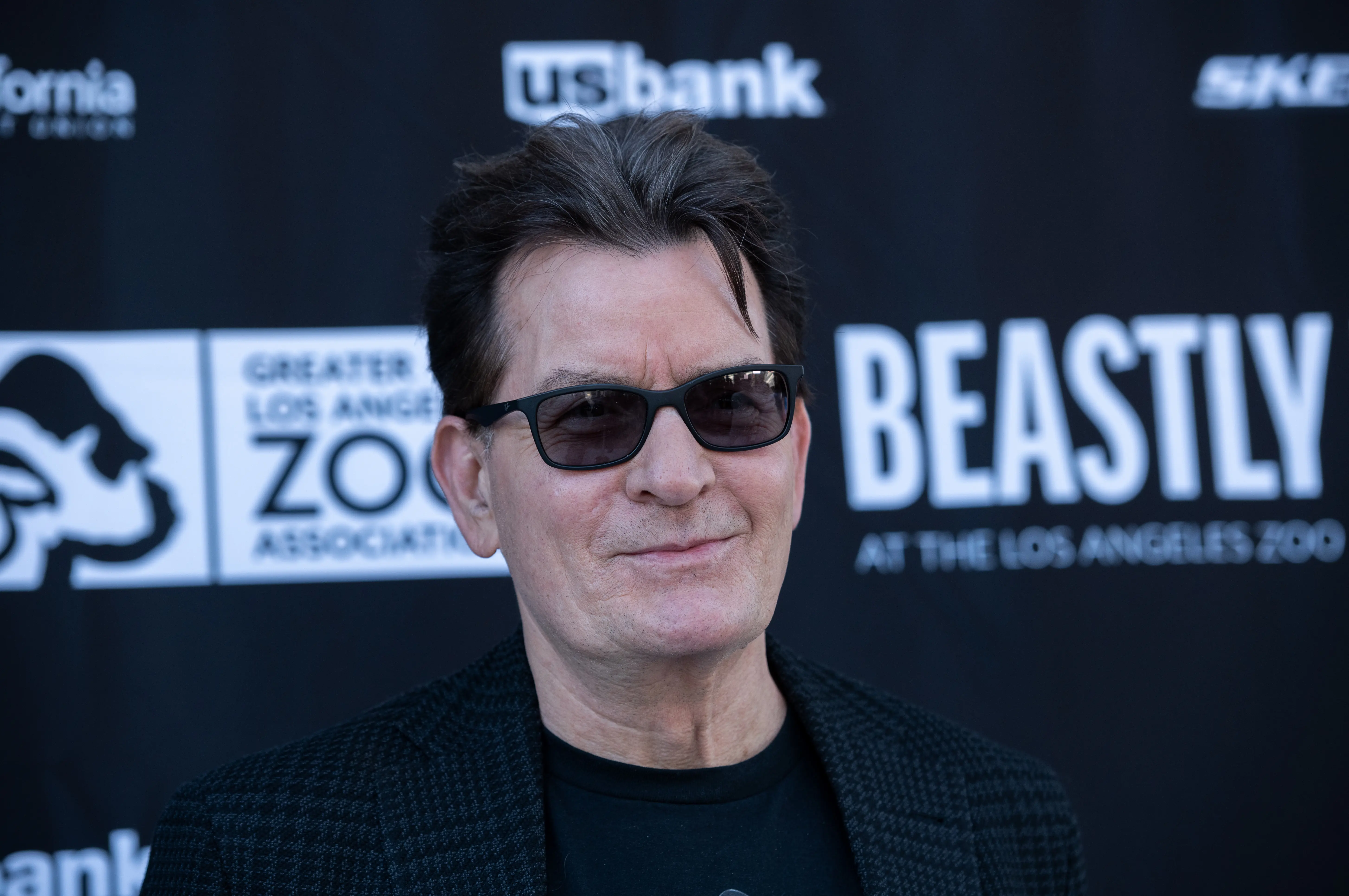 LOS ANGELES, CALIFORNIA - JUNE 03: Actor Charlie Sheen attends the Greater Los Angeles Zoo Association's Beastly Ball 2023 at the Los Angeles Zoo on June 03, 2023 in Los Angeles, California. (Photo by Amanda Edwards/Getty Images)