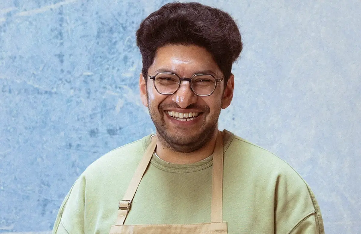 Hassan from The Great British Baking Show season 16 (Image via The Great British Baking Show)