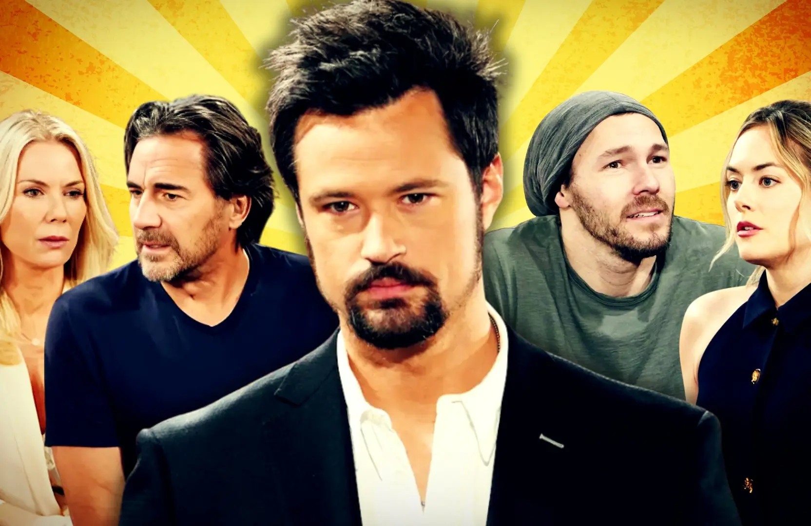 Brooke, Ridge, Thomas, Liam and Hope on The Bold and the Beautiful
