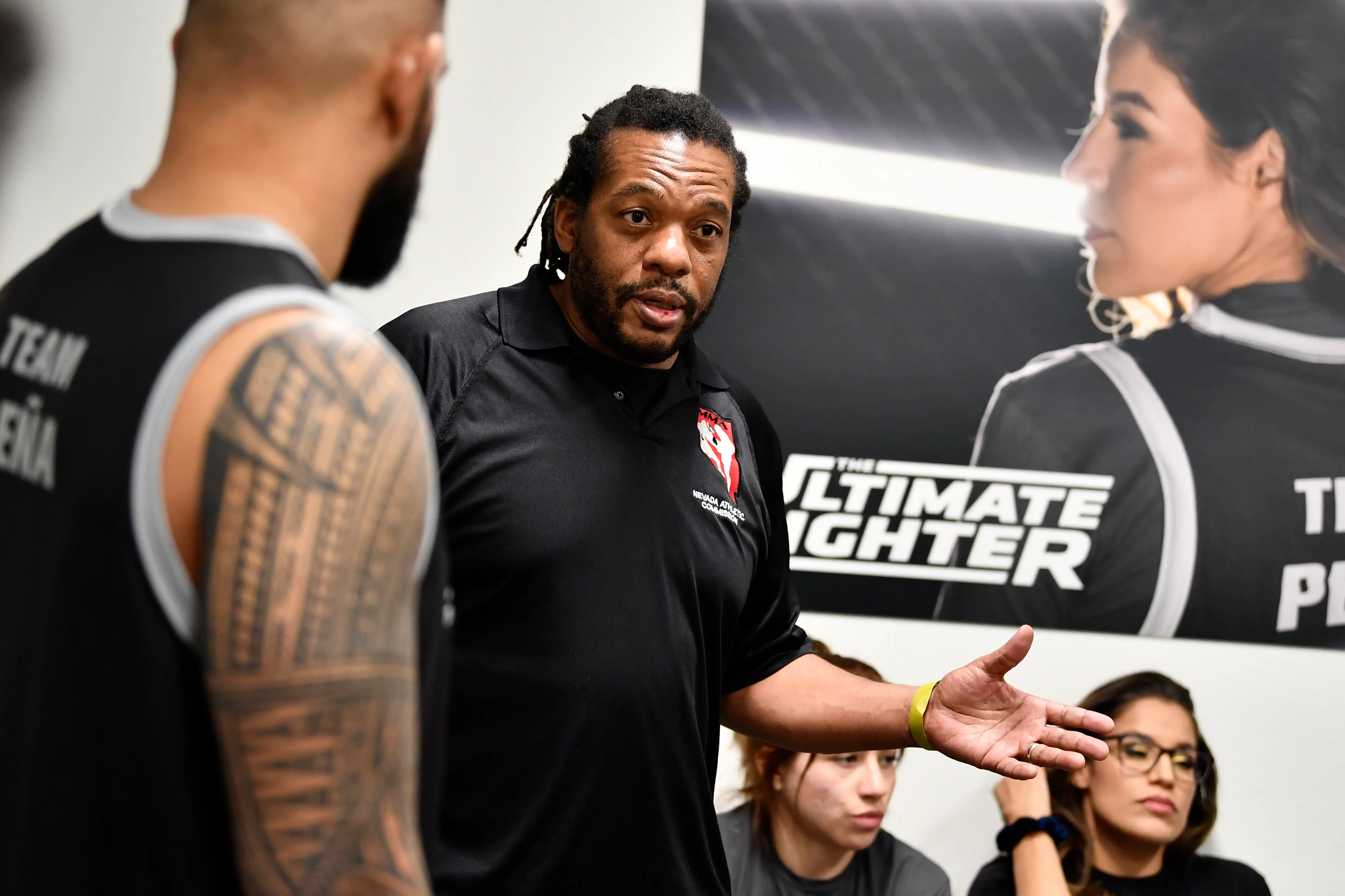 Fake reports of MMA referee Herb Dean's arrest emerged on the social media after UFC Paris (Image via Chris Unger/Zuffa LLC)