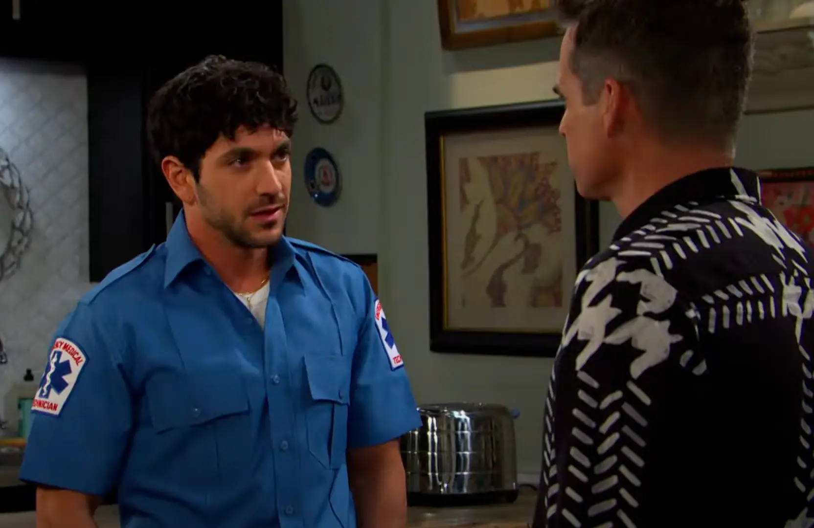 Javi speaking to Leo (Image via Youtube / Days of Our Lives)