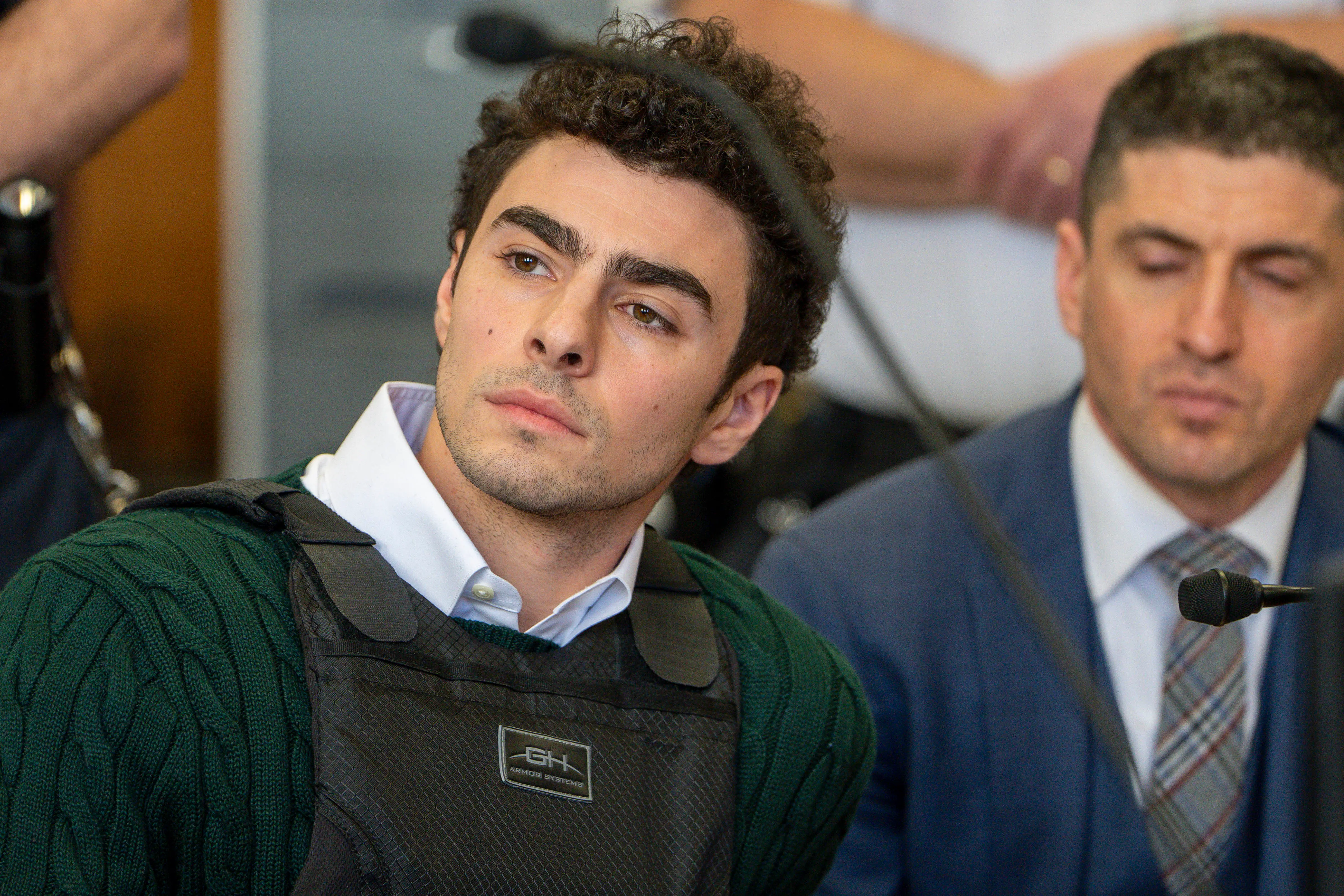 Supporters Rally for Luigi Mangione Amid Dismissal of Terrorism Charges (Photo by Steven Hirsch - Pool/Getty Images)