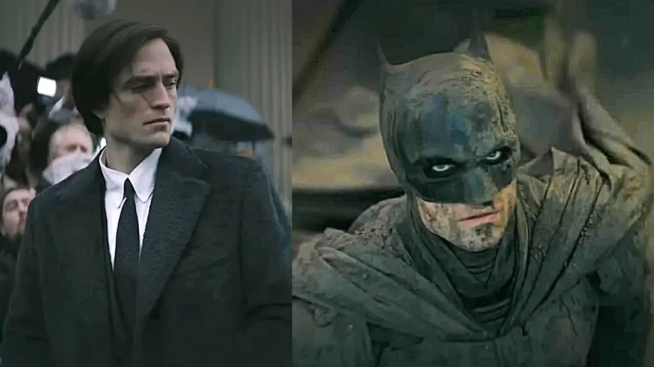 Robert Pattinson as Batman in The Batman (2022)