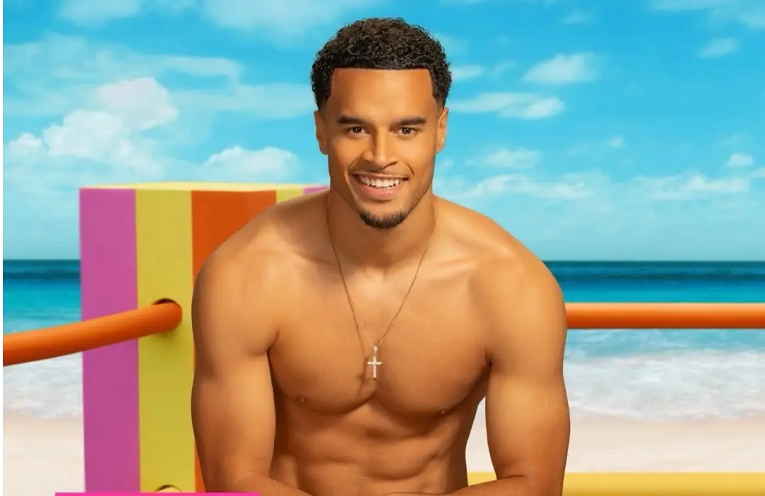 Toby Aromolaran in Love Island Games season 2 (Image via Instagram/@tobyaromolaran)