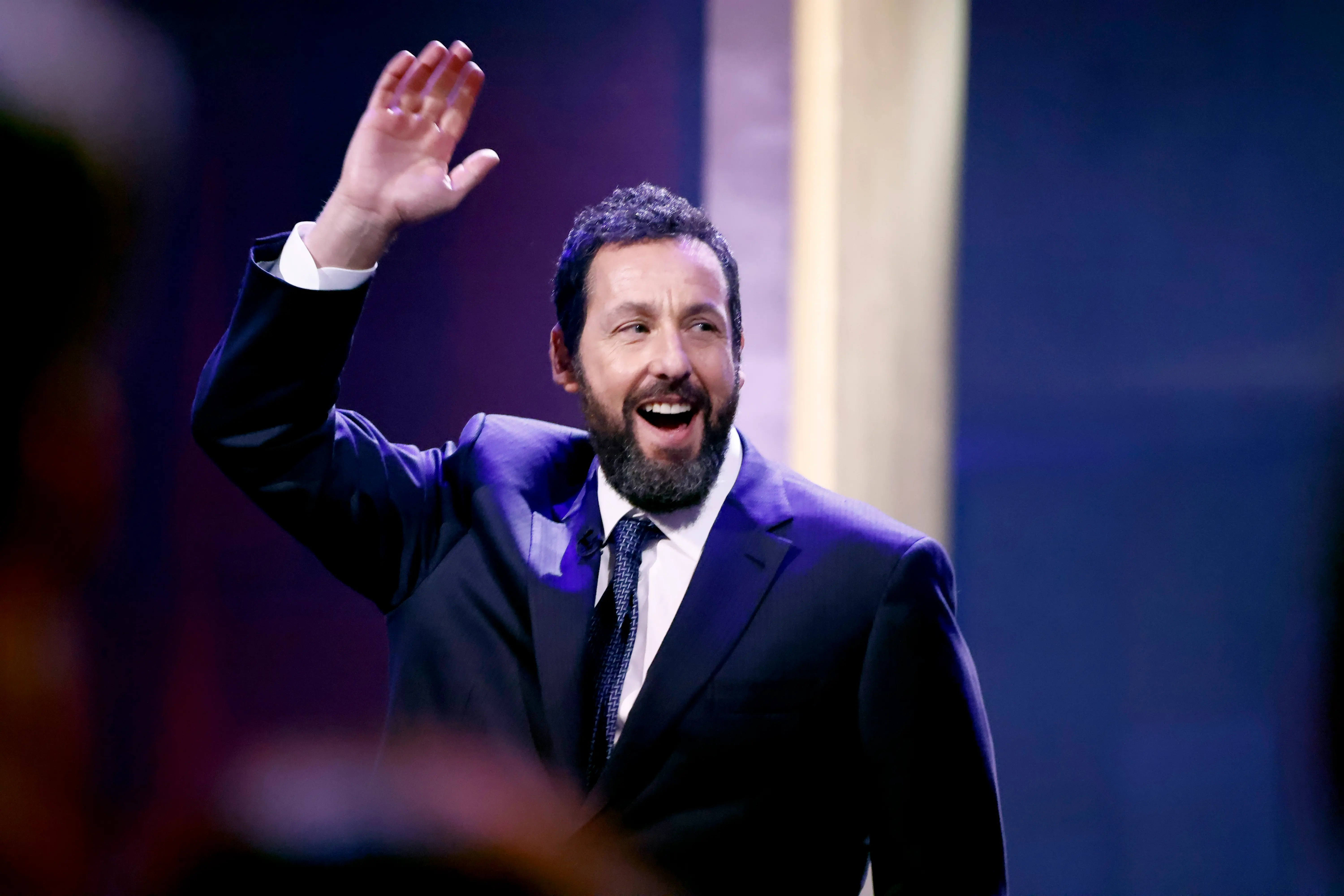 Viral post about Adam Sandler's alleged criticism of Jimmy Kimmel over Charlie Kirk comment debubked. (Photo by Paul Morigi/Getty Images)