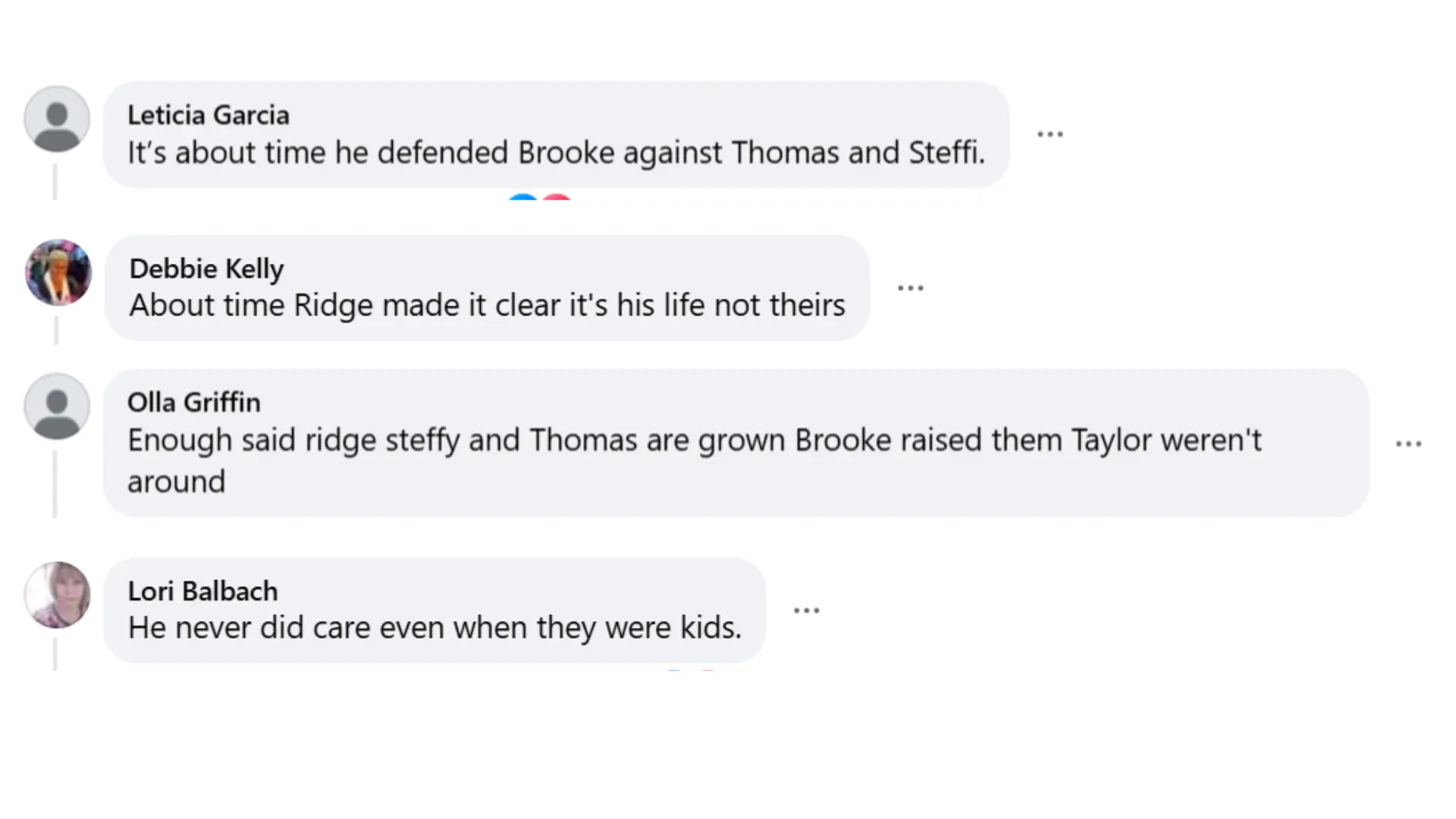More fan responses on the same thread