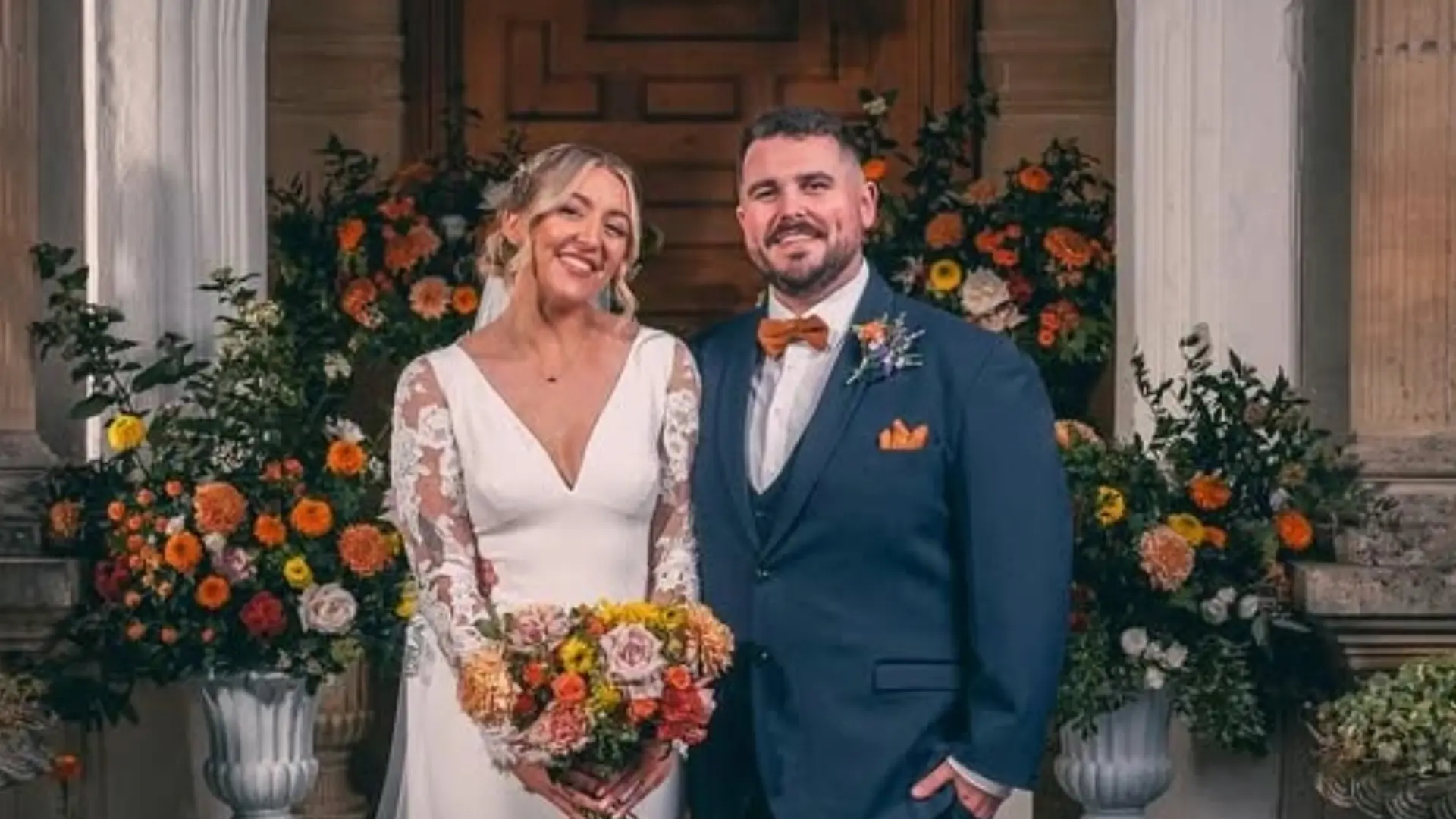 Sarah and Dean from Married at First Sight UK (Image via Instagram/@sarahgillanders_x)