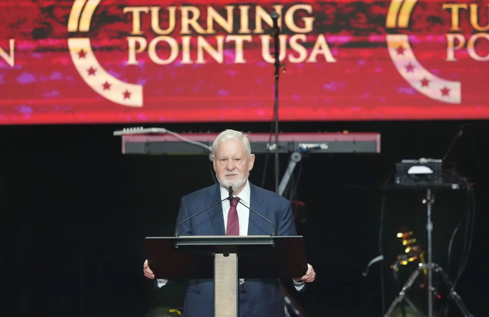 What did Matt Walsh say about Dr. Larry Arnn's speech at Charlie Kirk's memorial service?