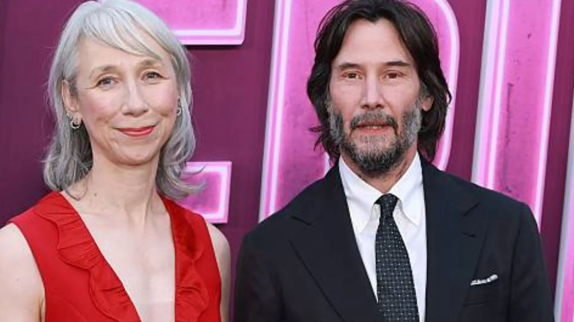 Keanu Reeves and Alexandra Grant (Image via Getty)