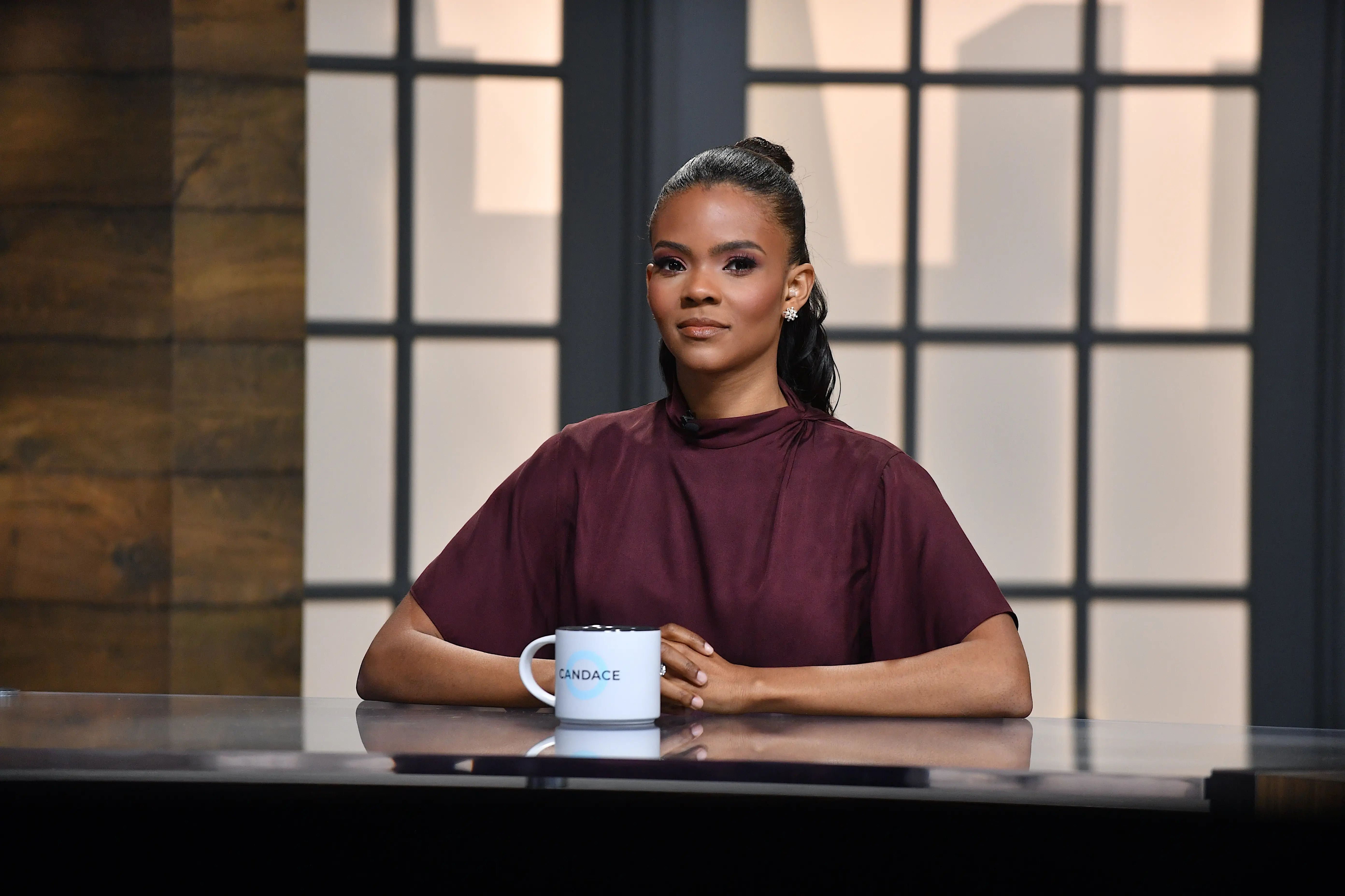 Candace Owens is seen on set of "Candace" on November 01, 2021 in Nashville, Tennessee. The show will air on Tuesday, November 2nd. (Photo by Jason Davis/Getty Images)