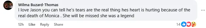 The original comment (Image via Facebook/ @General Hospital Fans)