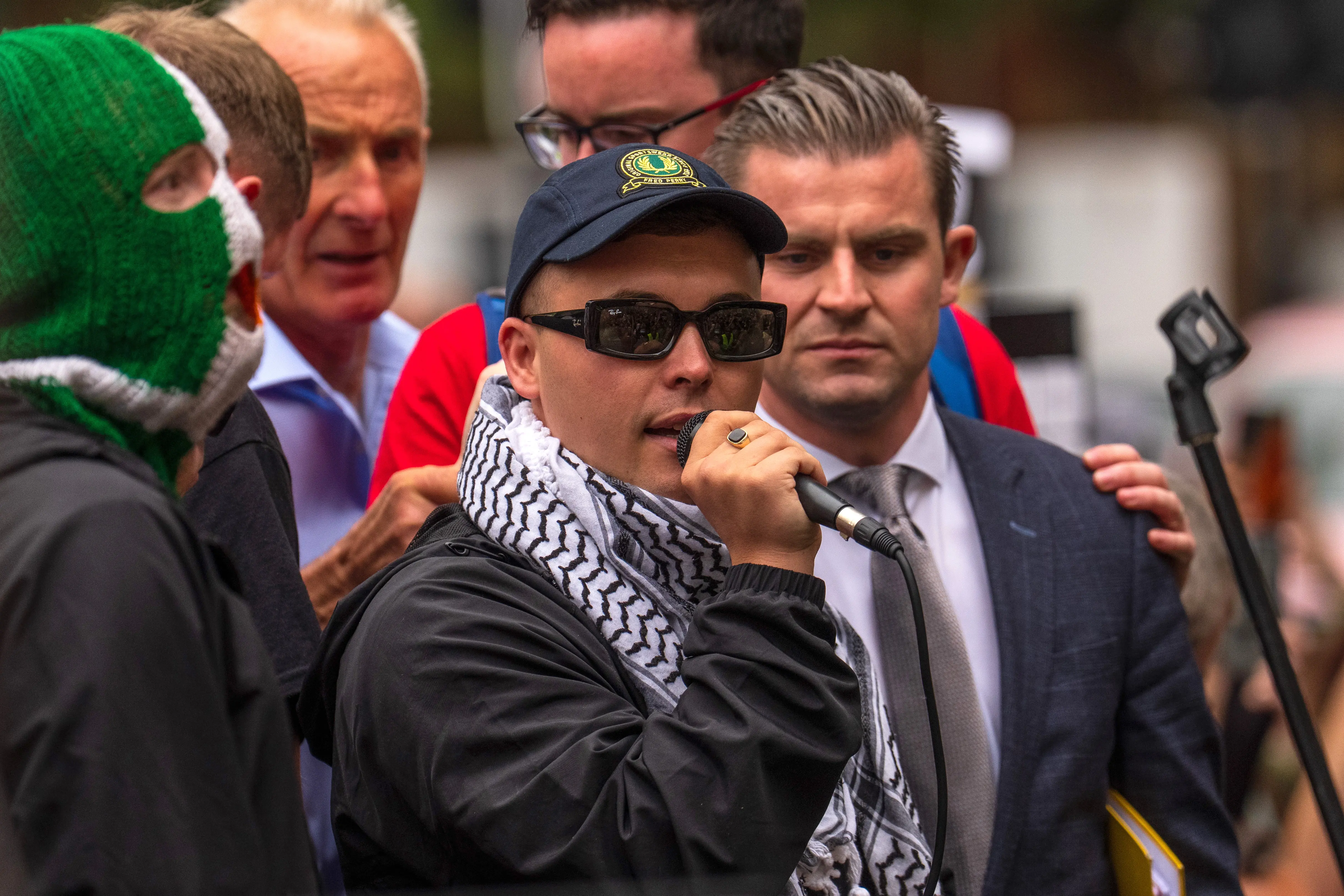 UK court drops terrorism charges against rapper Liam Óg Ó hAnnaidh (Photo by Carl Court/Getty Images)