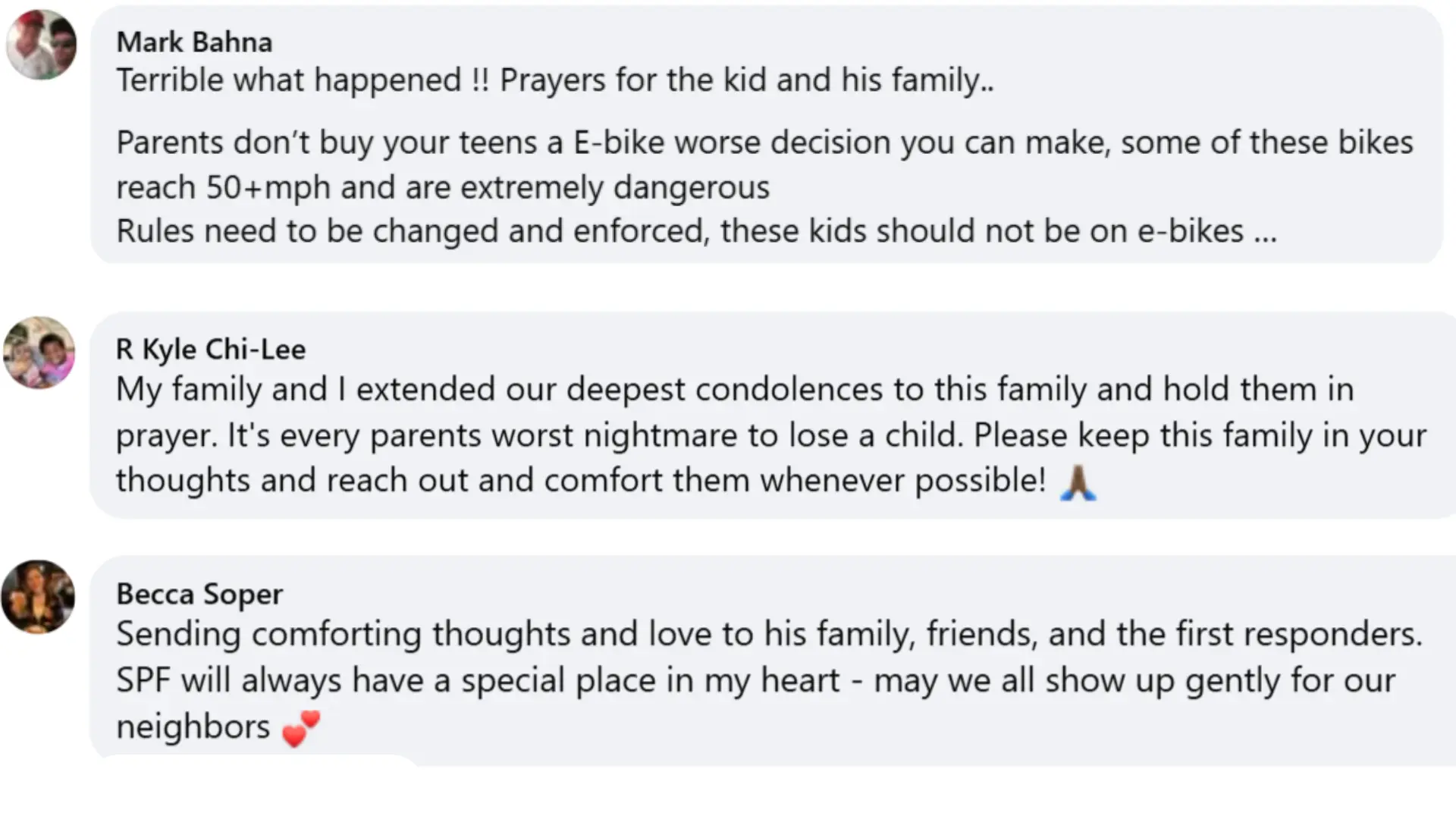 Internet users react to Nico Lombardi passing (Image via Facebook/@ScotchPlainsTownship)