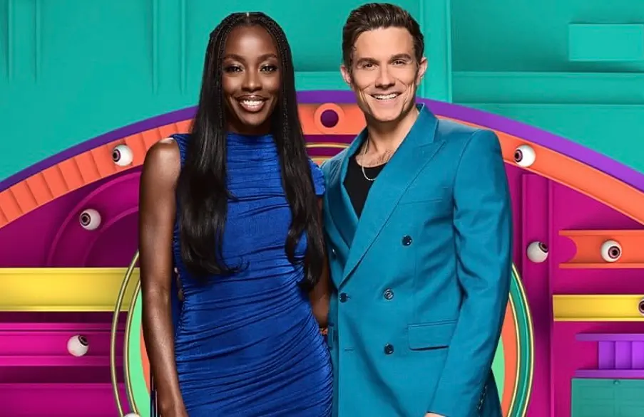 AJ Odudu and Will Best (Image via ITV)