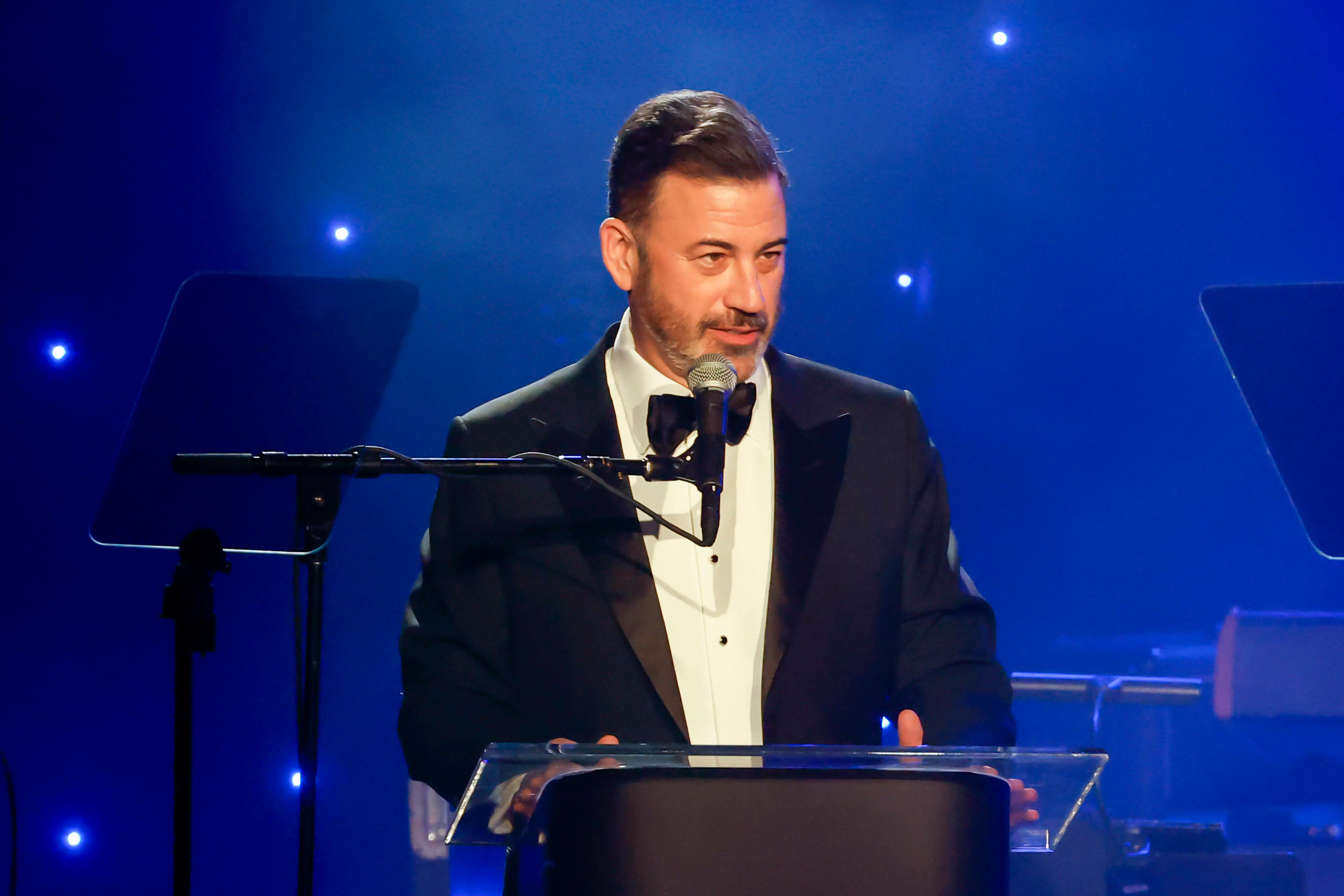 Jimmy Kimmel addressed his comments on Charlie Kirk when his show returned on ABC earlier this week (Image via Getty)