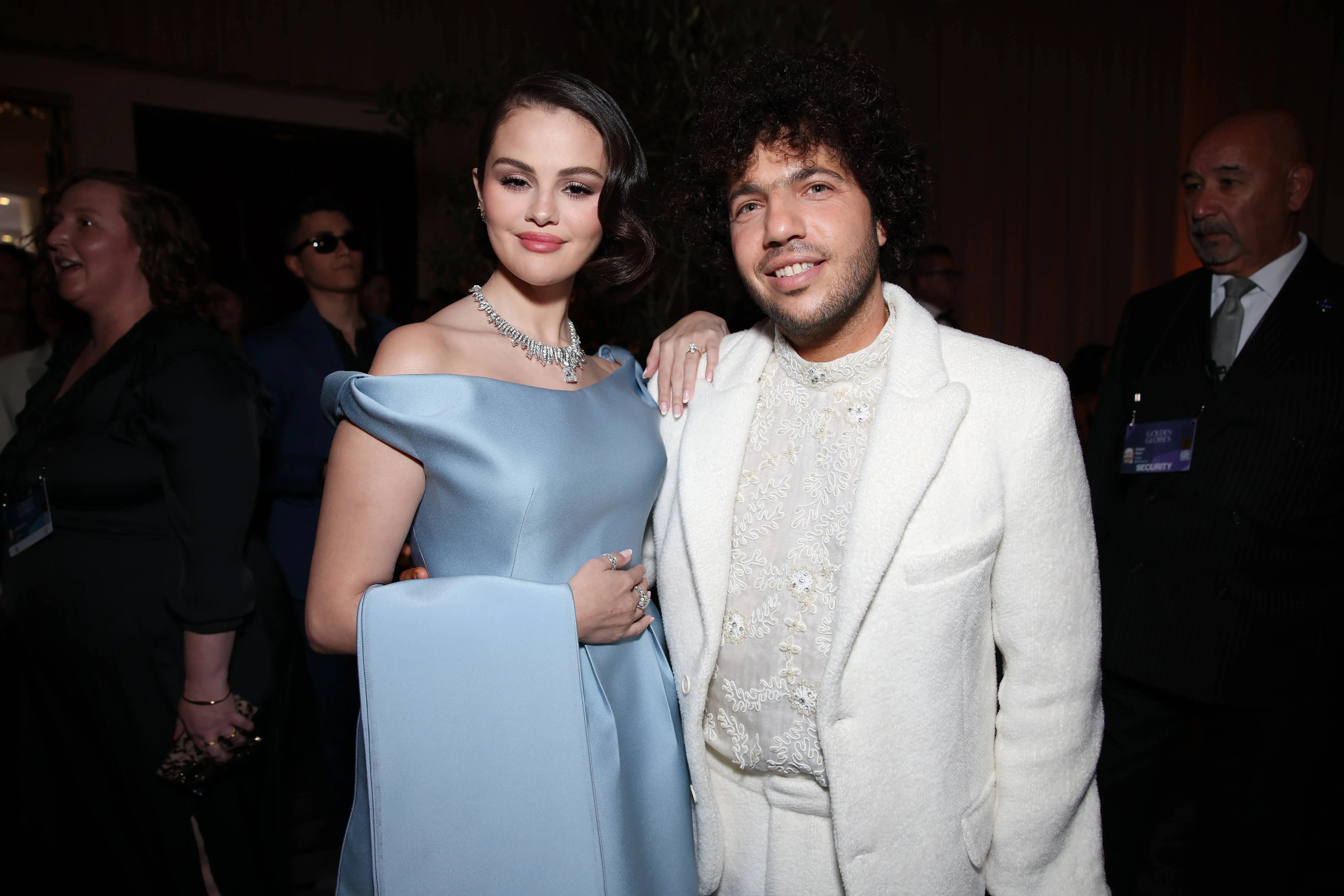 Selena Gomez and Benny Blanco got engaged in December 2024 (Image via Getty)
