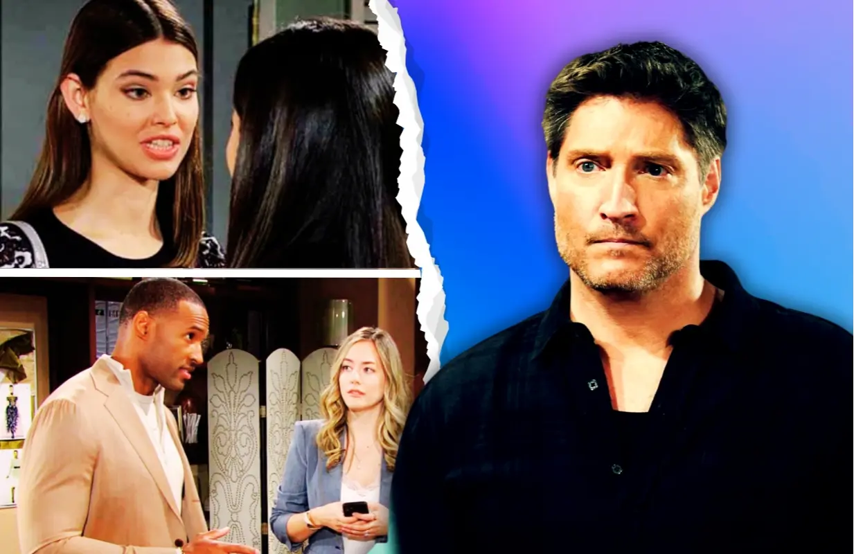 Clockwise from topleft, Electra, Luna, Deacon, Hope and Carter on The Bold and the Beautiful