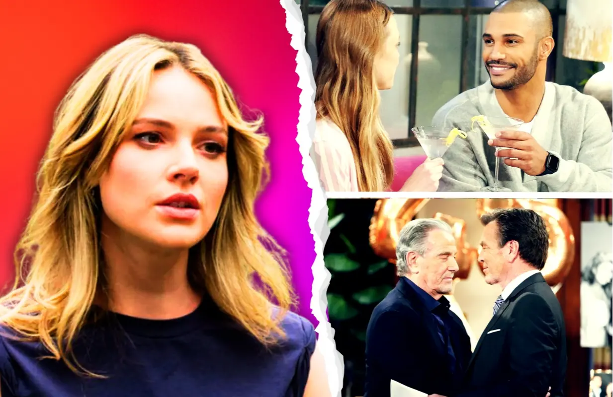 Clockwise from left, Tessa, Claire, Holden, Jack and Victor of The Young and the Restless