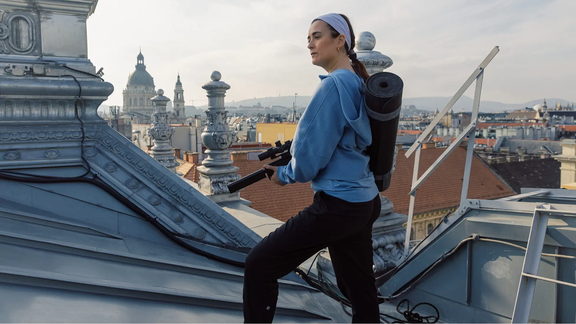 Tony and Ziva return to Paris on a mission to spy on the double agents who are framing them. Image source: Paramount+