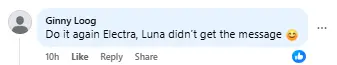 Comment by the fan (Image via Facebook/ @The Bold and the Beautiful)