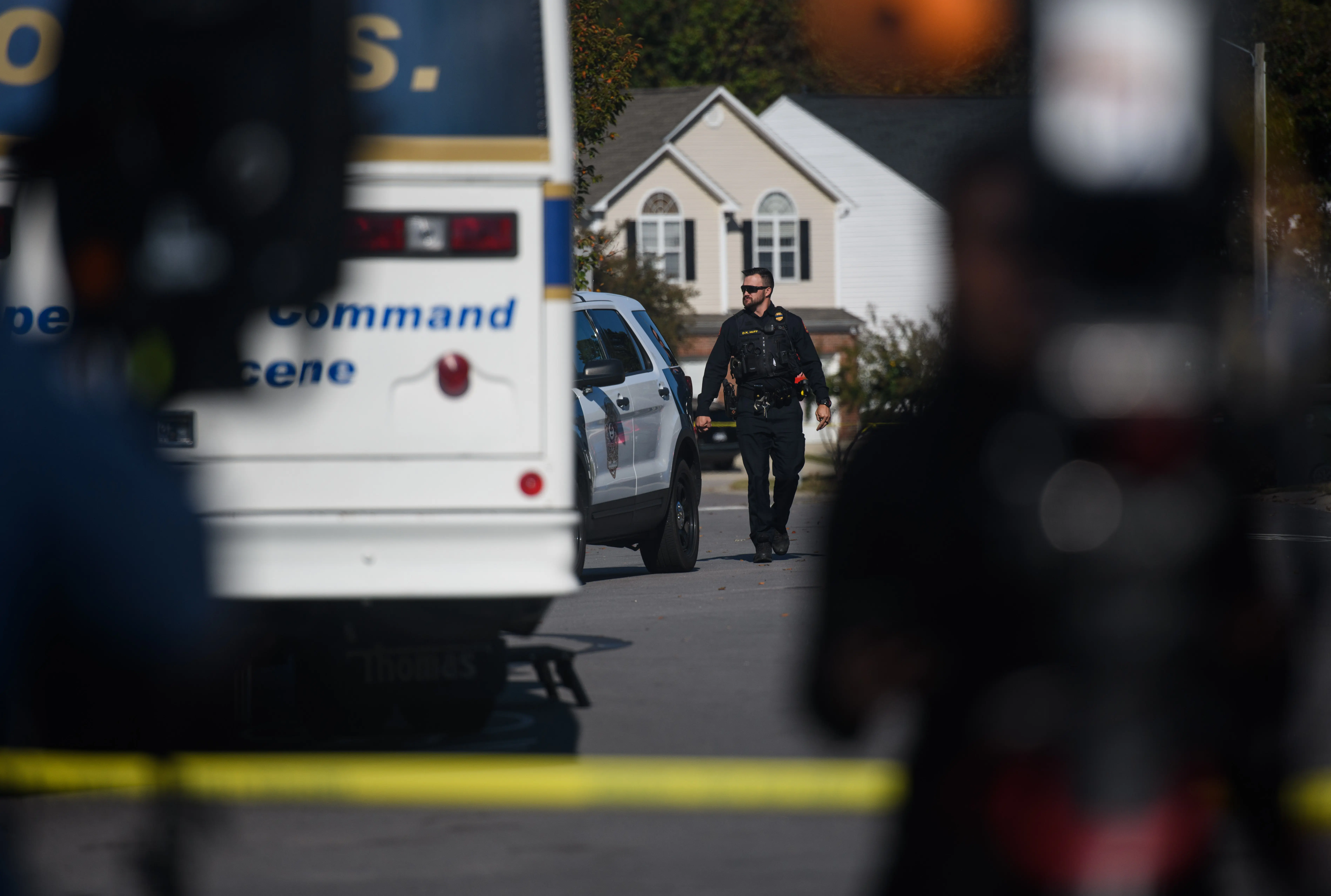 Ms Sharon was arrested for sexual assault. (Photo by Melissa Sue Gerrits/Getty Images)